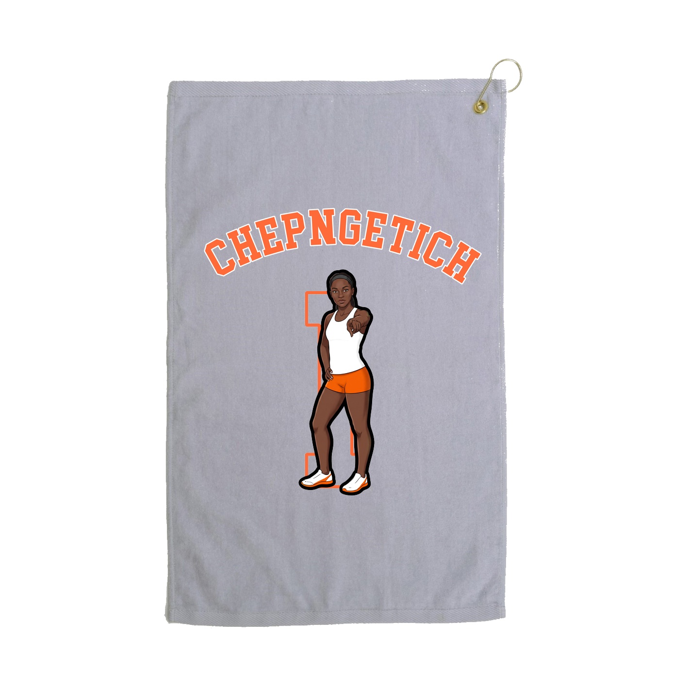 Golf Towel — Shirsey Arch in Grey