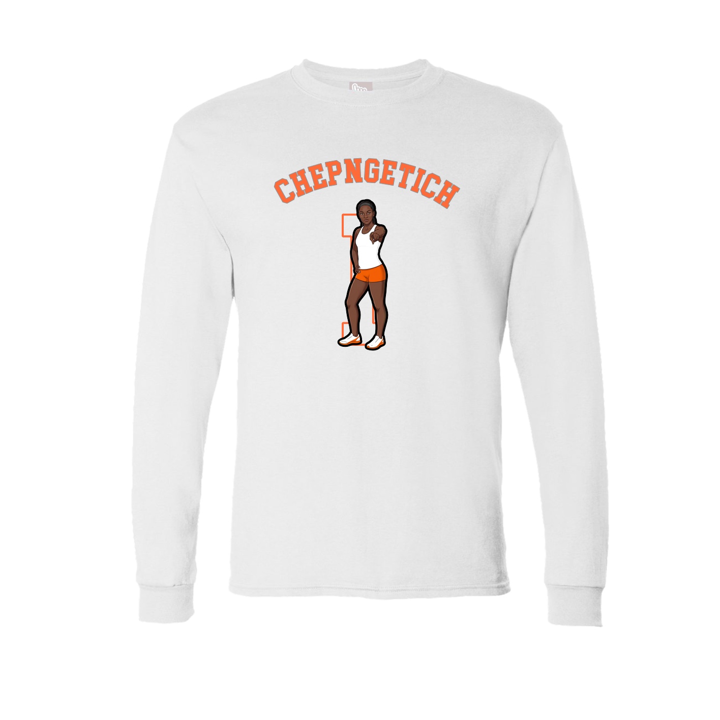 Long Sleeve Tee — Shirsey Arch in White