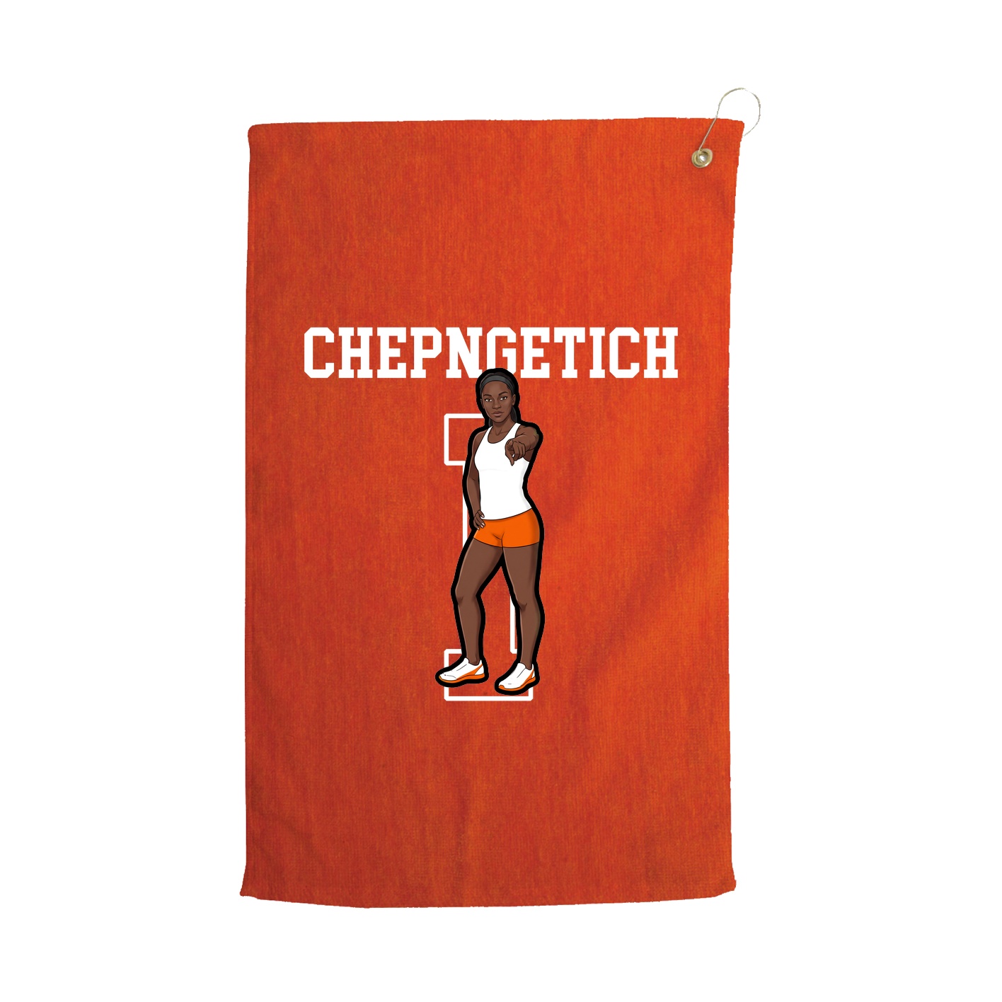 Golf Towel — Shirsey in Orange