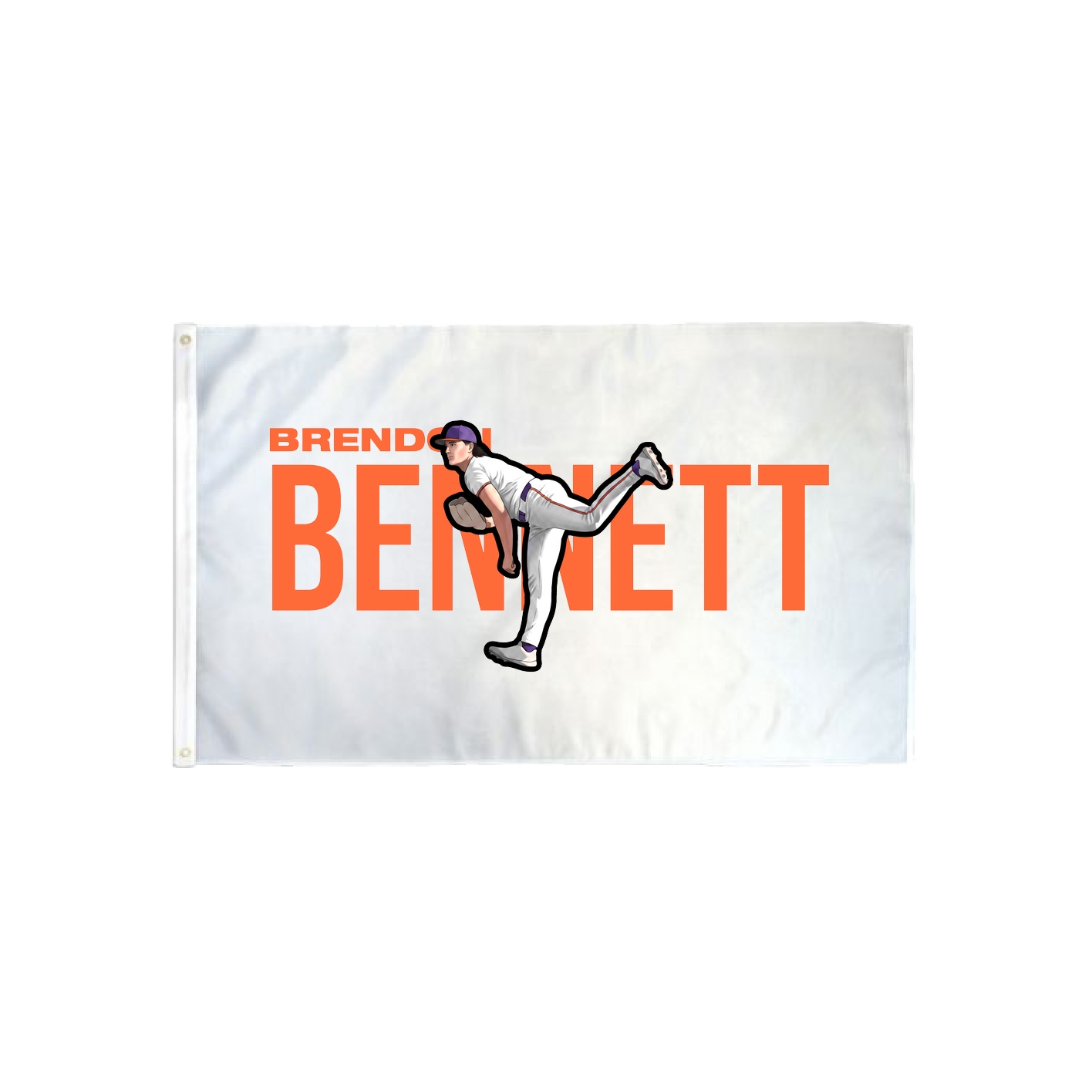 3x5 Flag — Player Name in Classic