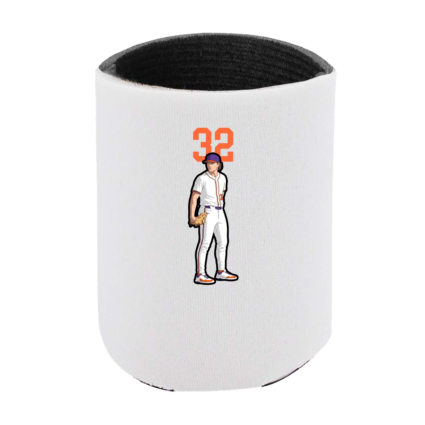 Can Holder — Number Top in White