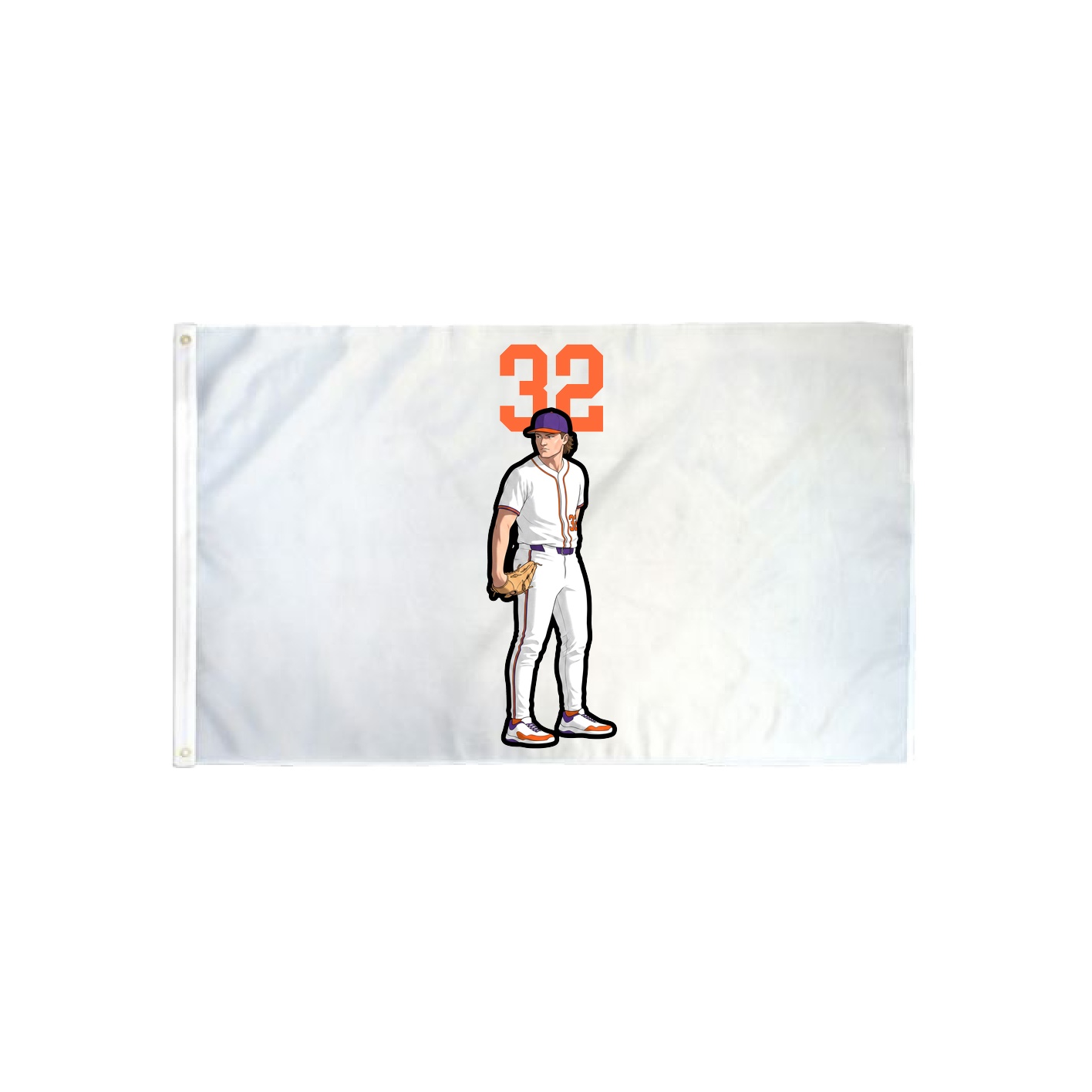 3x5 Flag — Number Top in Classic