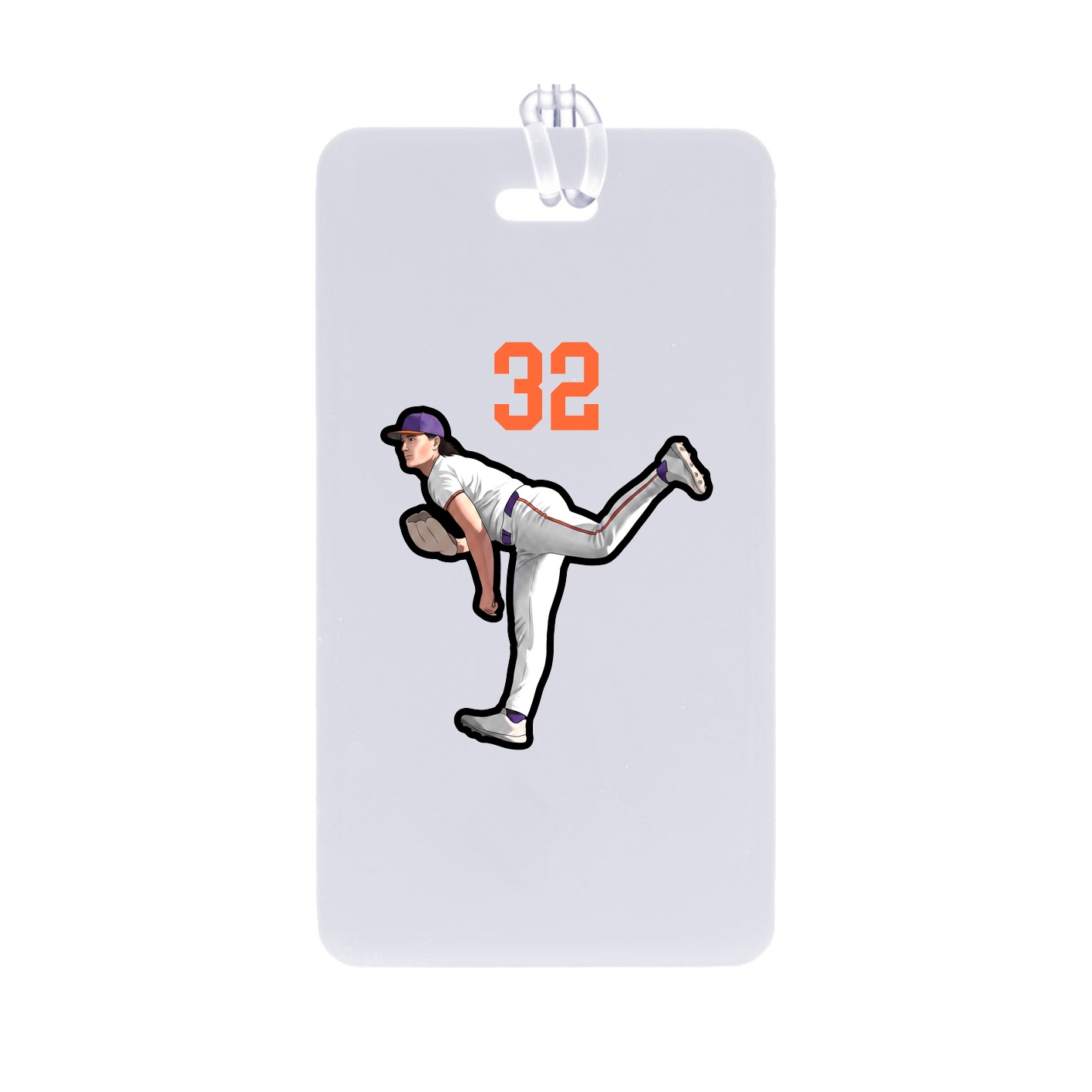 Bag Tag — Number Top in Classic