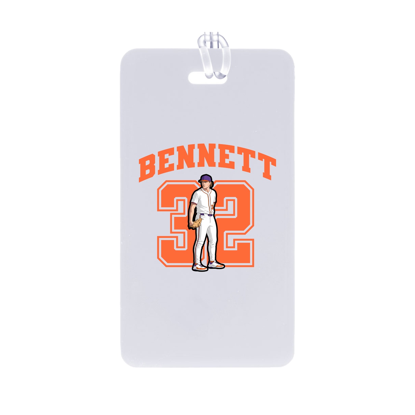 Bag Tag — Number in Classic