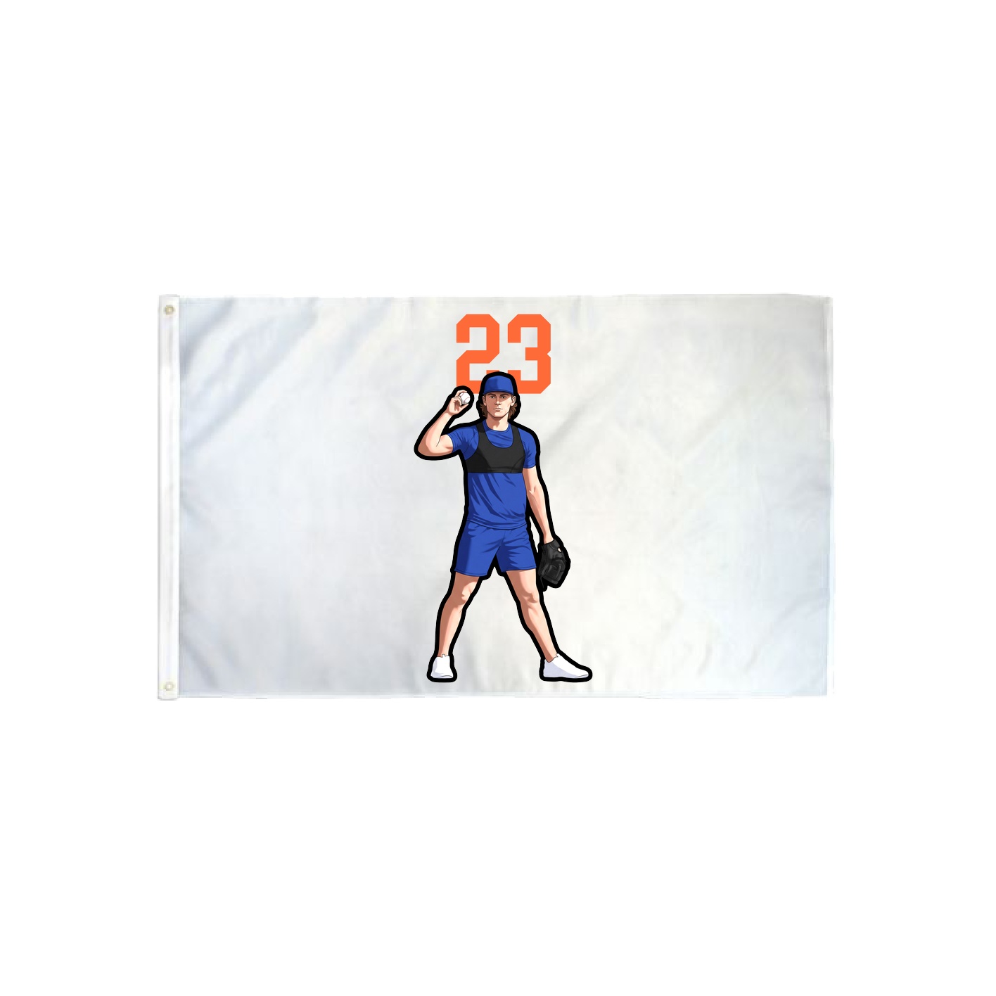 3x5 Flag — Number Top in Classic