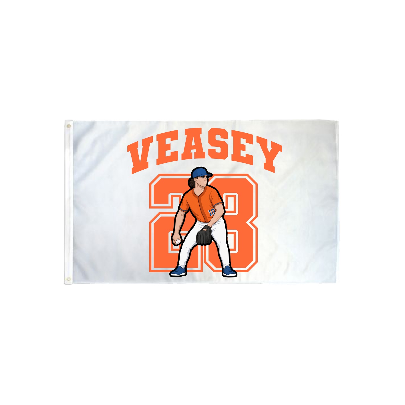 3x5 Flag — Number in Classic