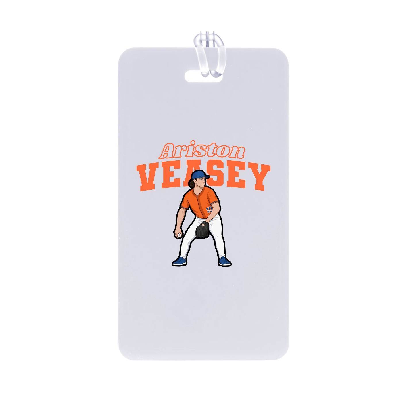 Bag Tag — Name Arch in Classic