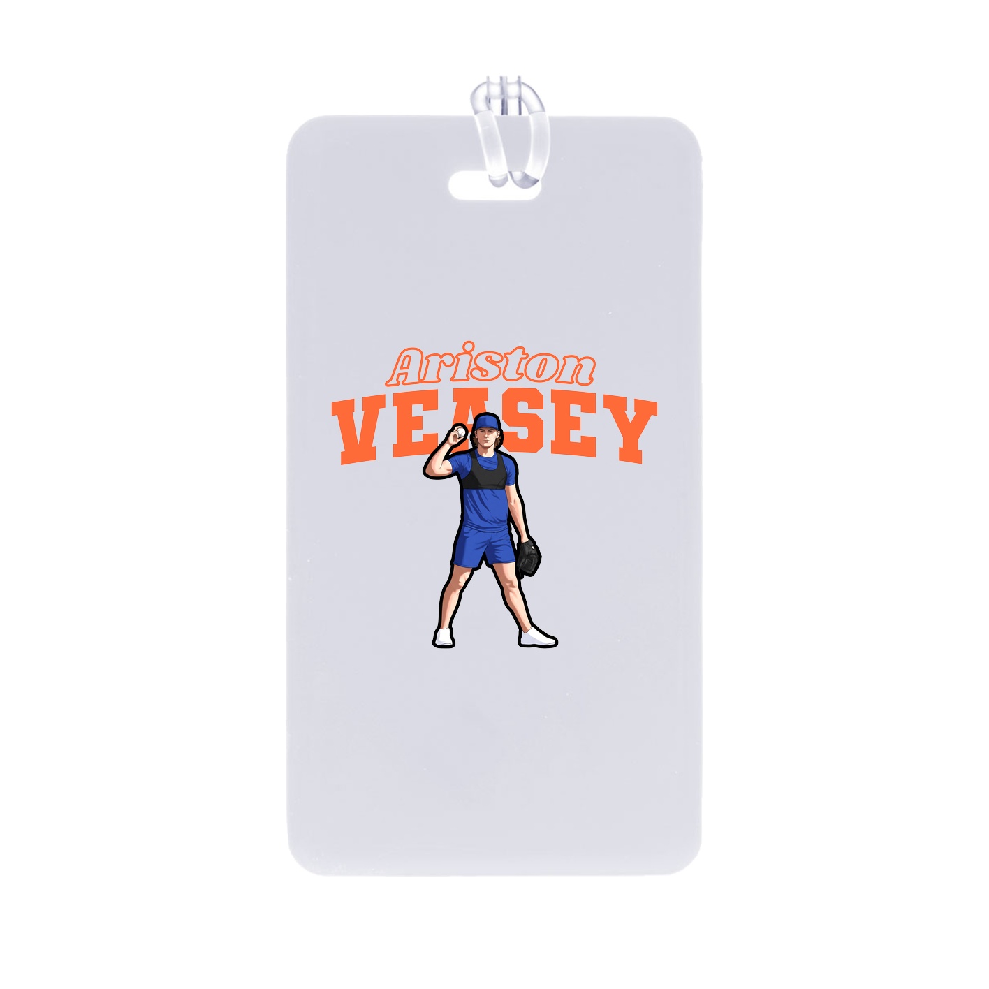 Bag Tag — Name Arch in Classic