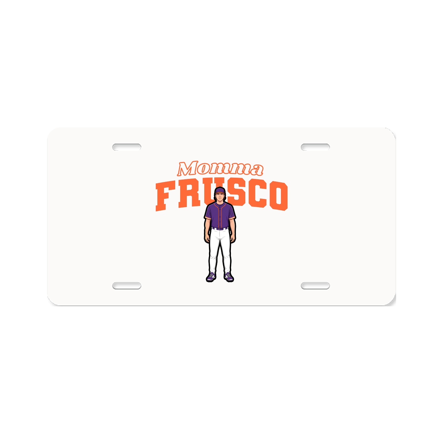 License Plate — Mothers Day Block in Classic