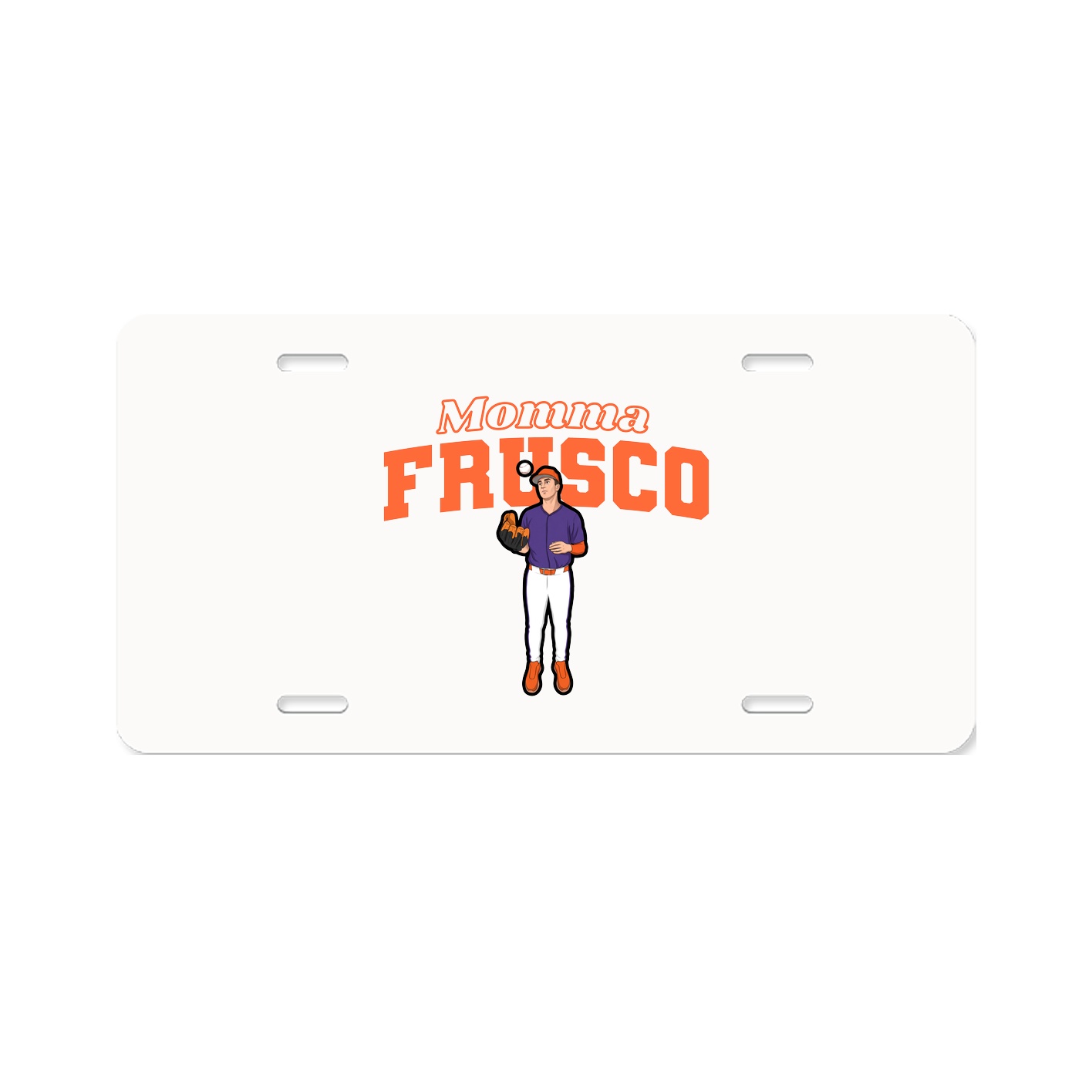 License Plate — Mothers Day Block in Classic
