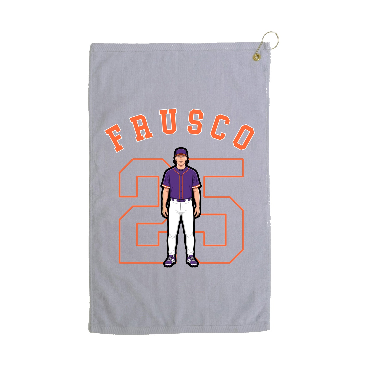 Golf Towel — Shirsey Arch in Grey