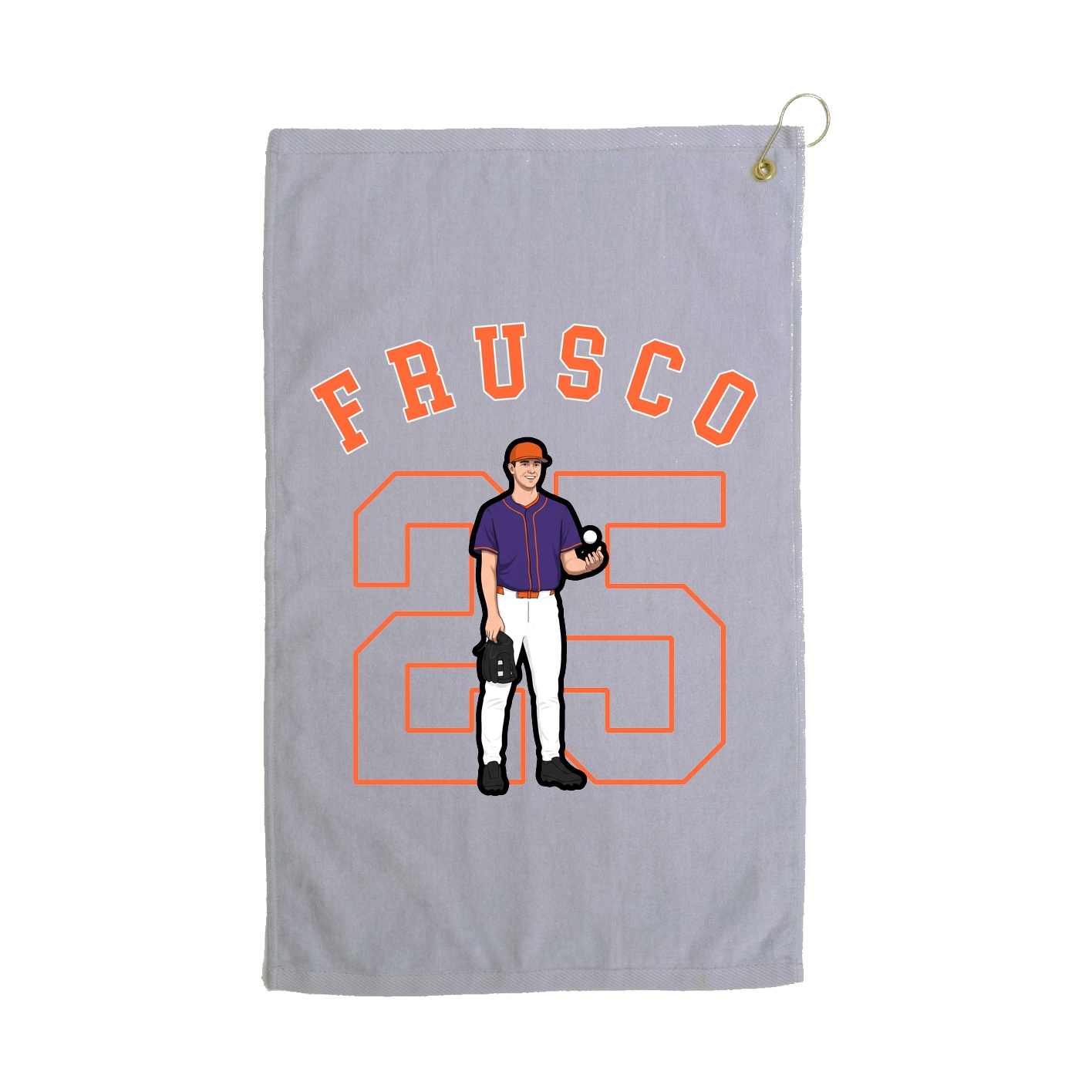 Golf Towel — Shirsey Arch in Grey