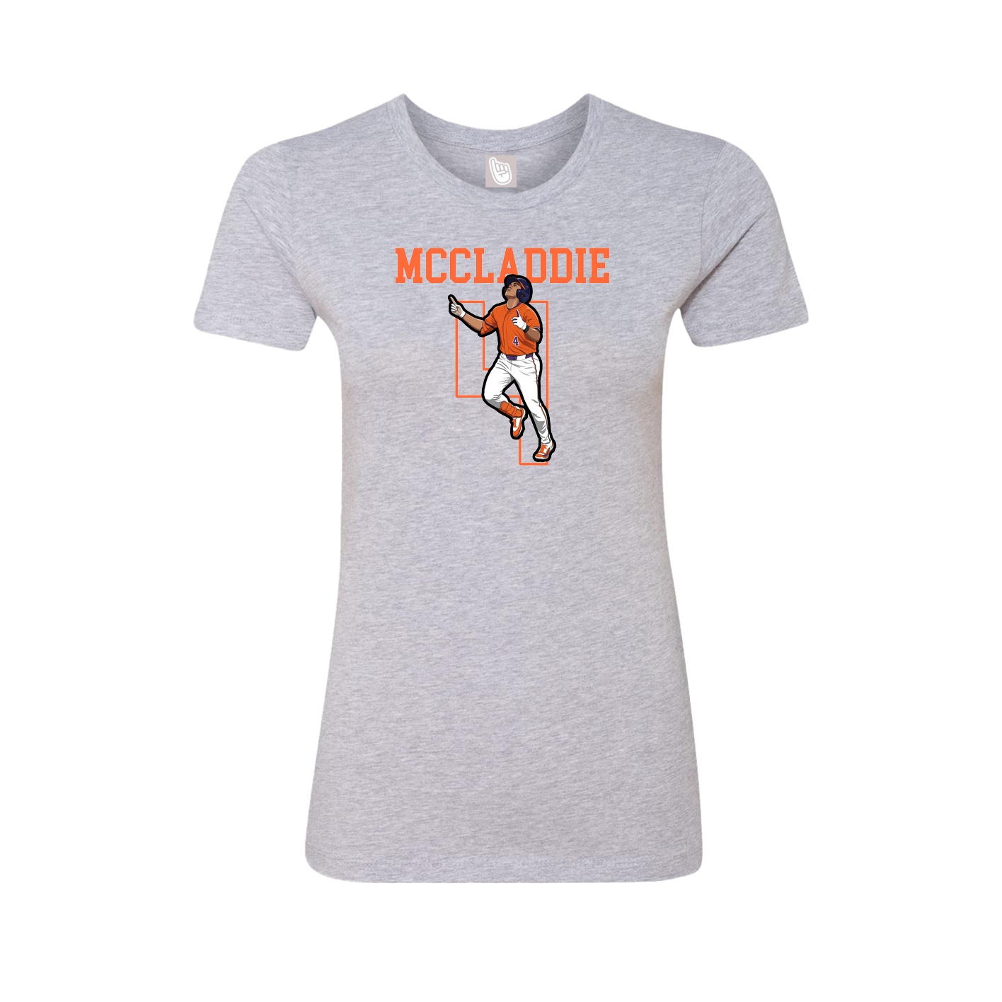 Fitted Women's Tee — Shirsey in Grey