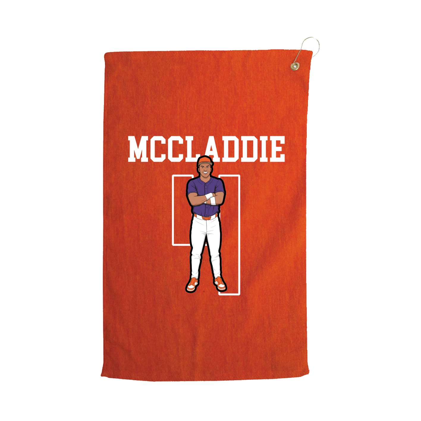 Golf Towel — Shirsey in Orange