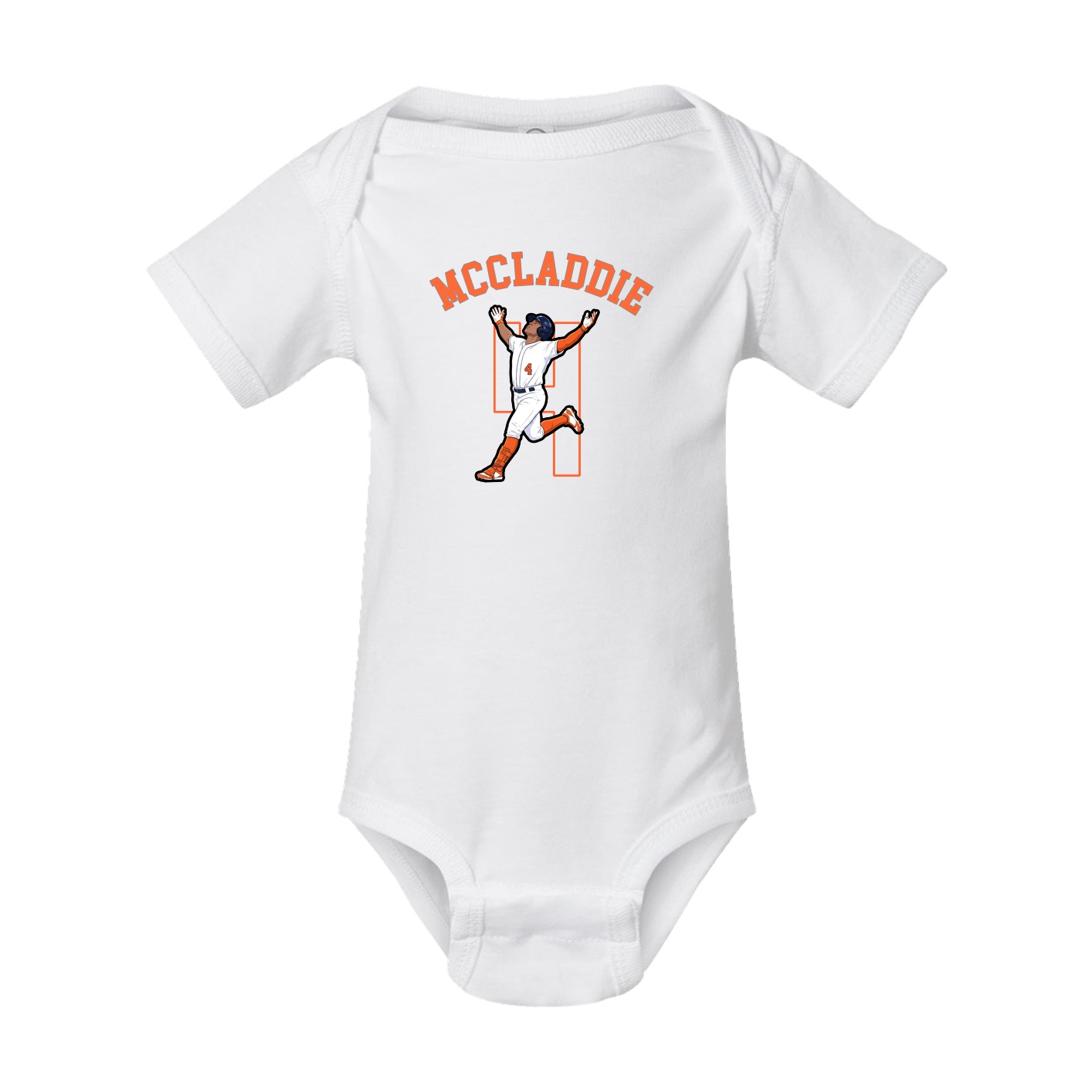 Baby Onesie — Shirsey Arch in White