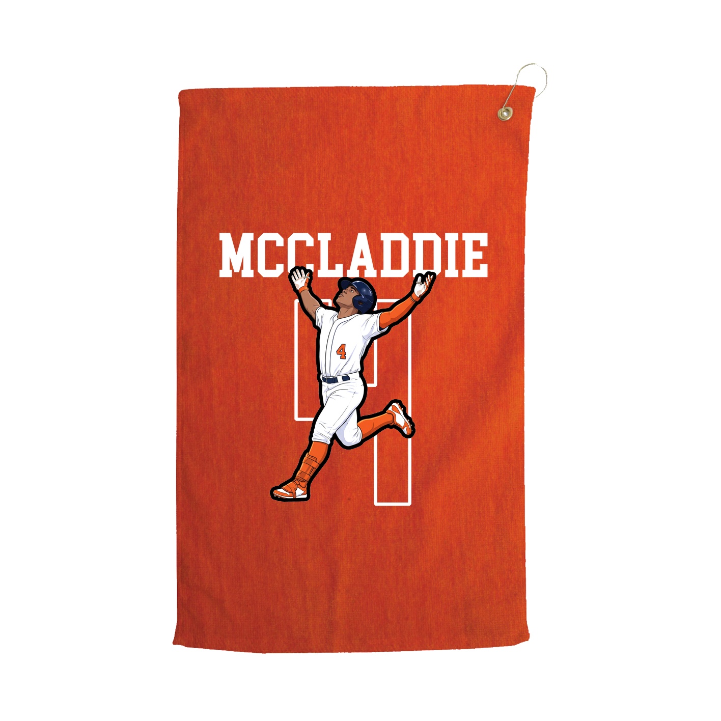 Golf Towel — Shirsey in Orange