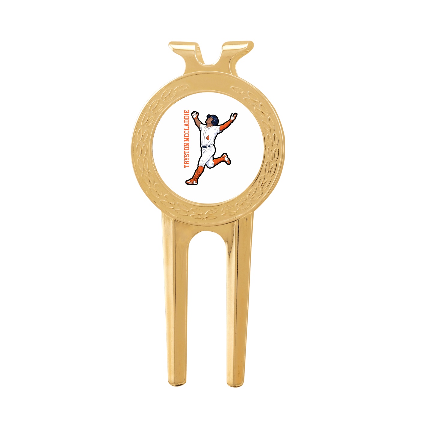 Divot Tool with Ball Marker — Name Vertical in Classic