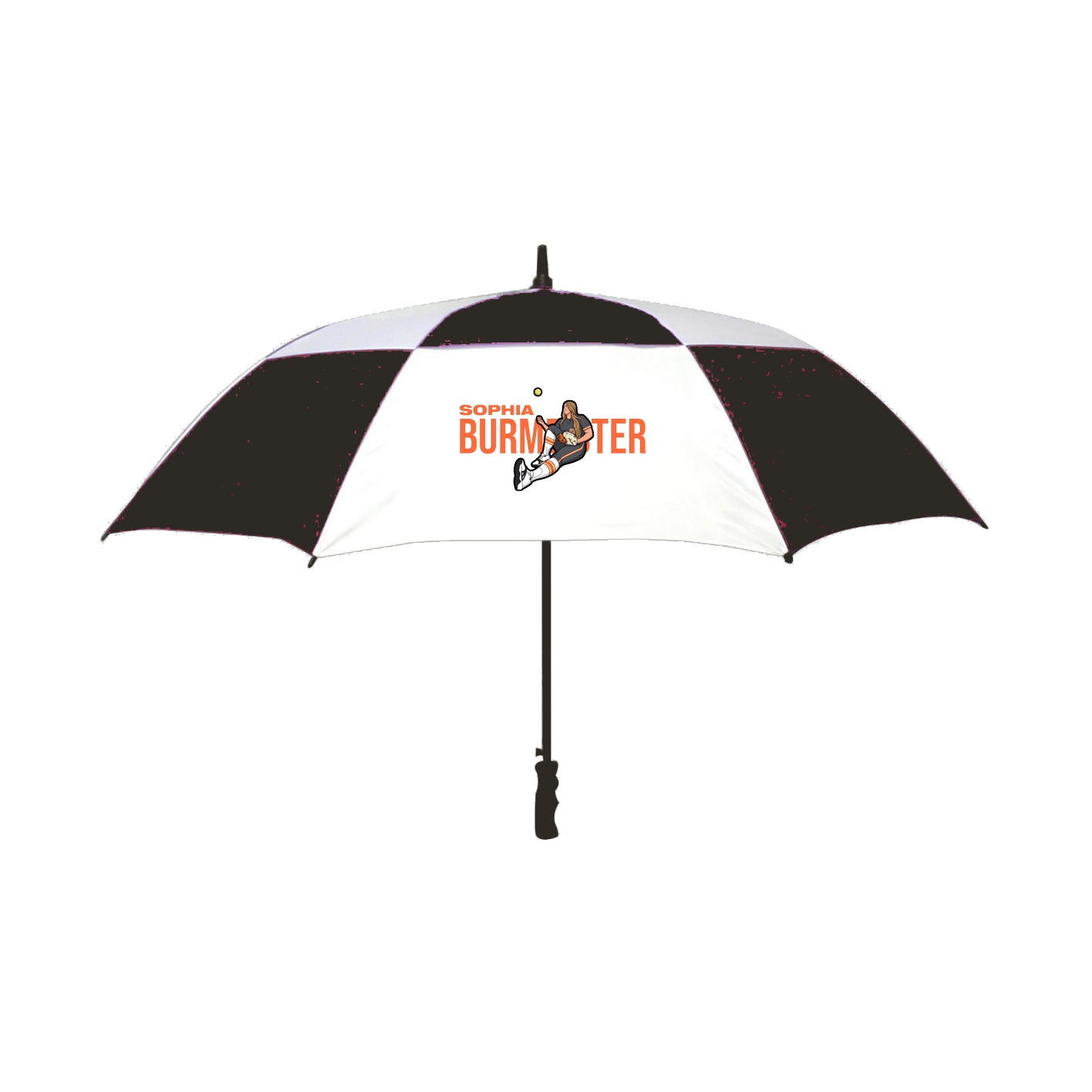 Golf Umbrella — Player Name in Black