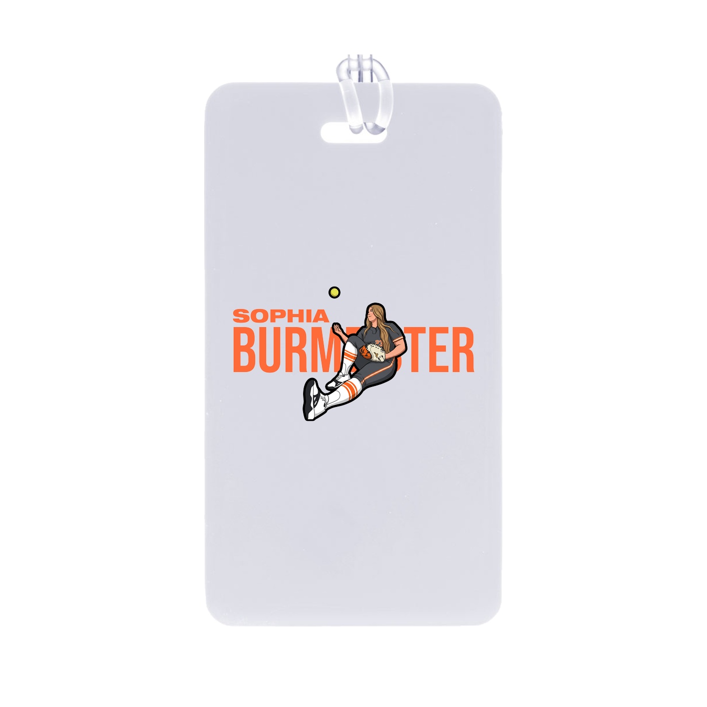 Bag Tag — Player Name in Classic