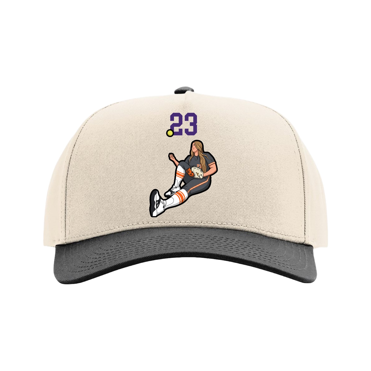 Full Fabric Five-Panel Champ Cap