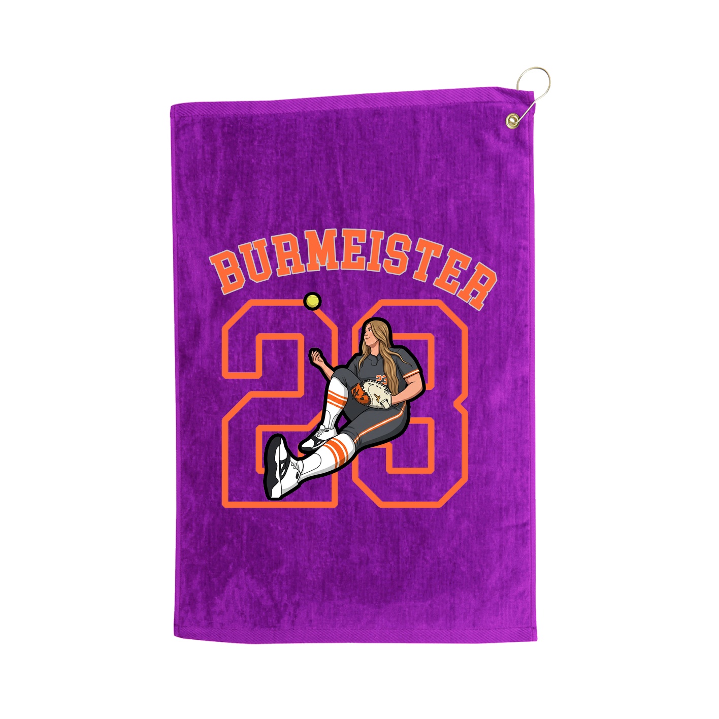 Golf Towel — Shirsey Arch in Purple