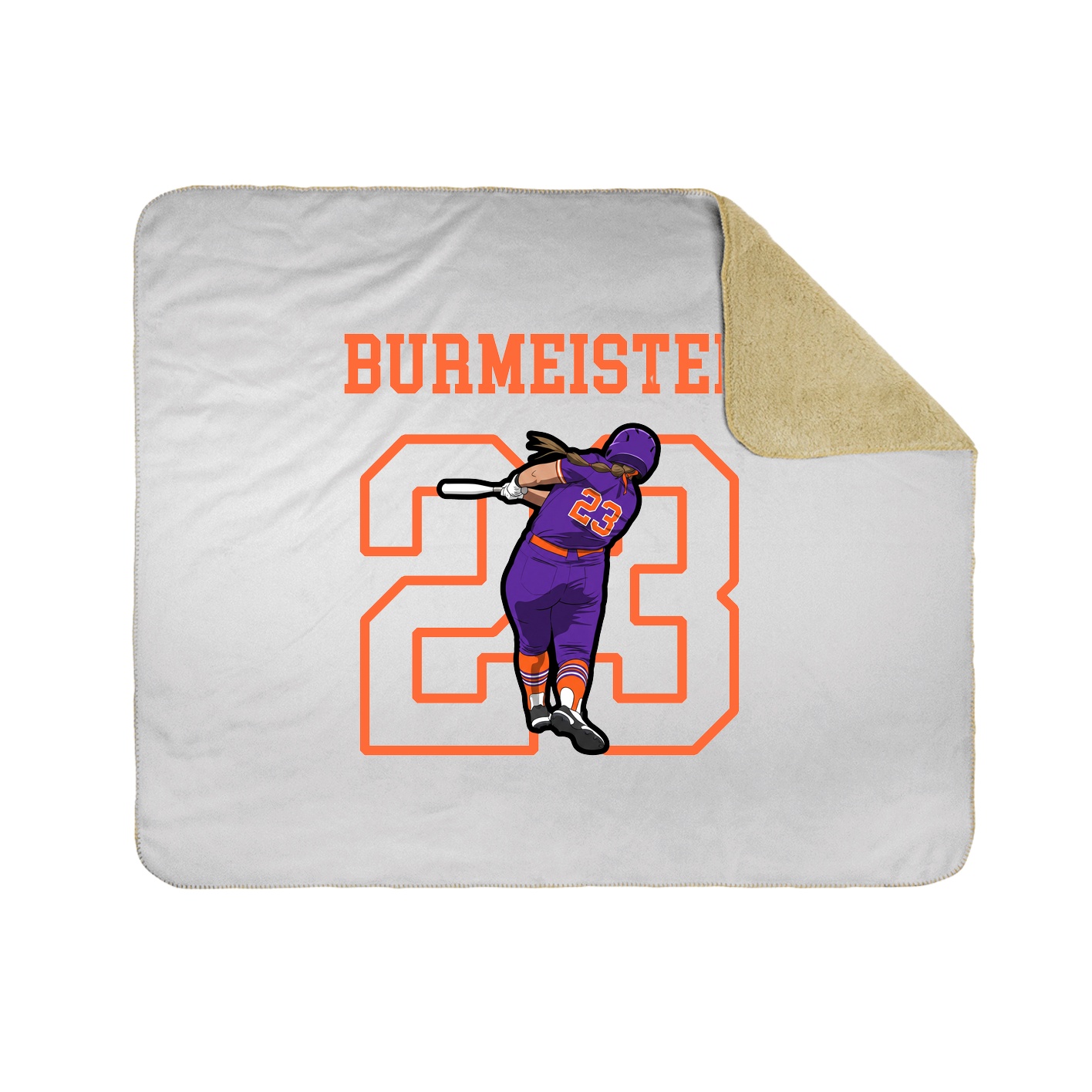 50x60 Sherpa Lined Throw Blanket
