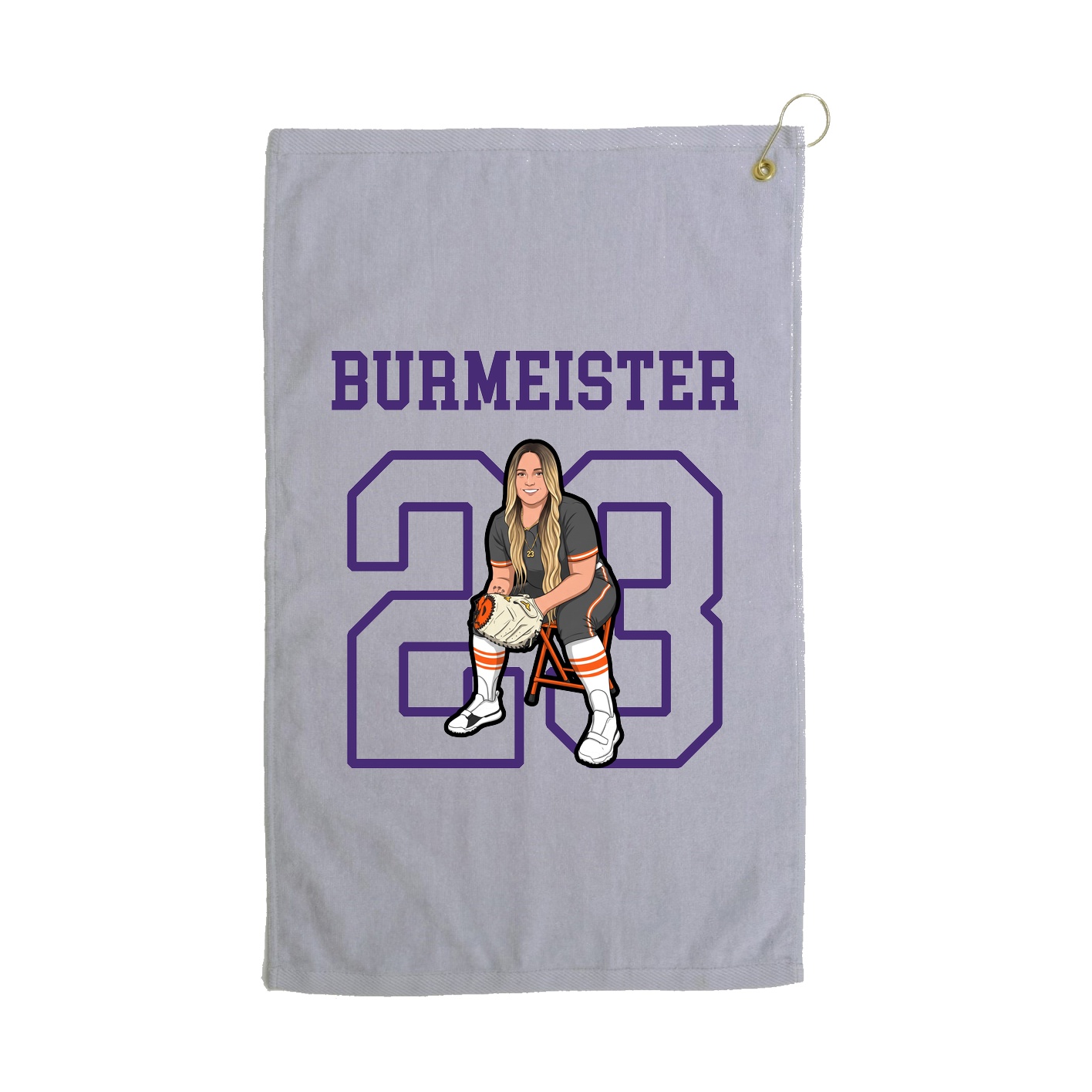 Golf Towel — Shirsey in Grey