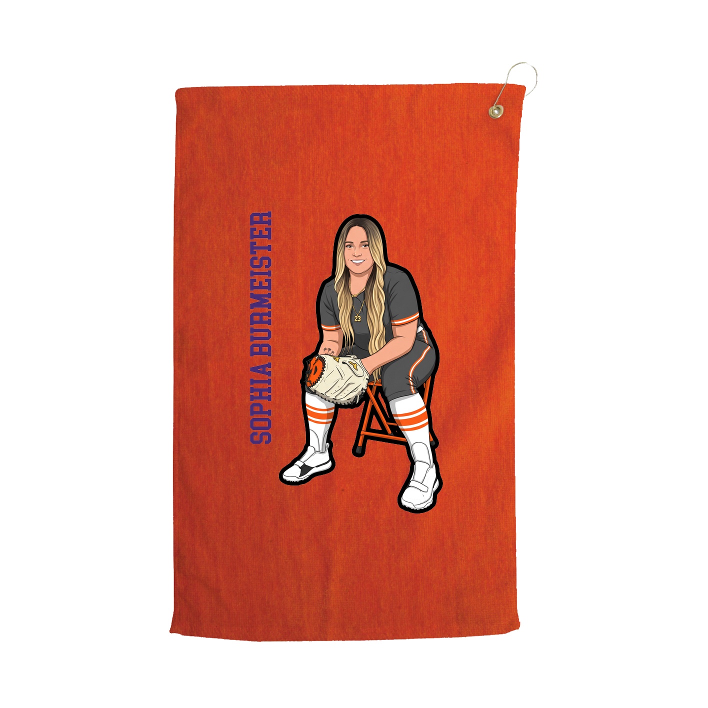 Terry Velour Golf Towel