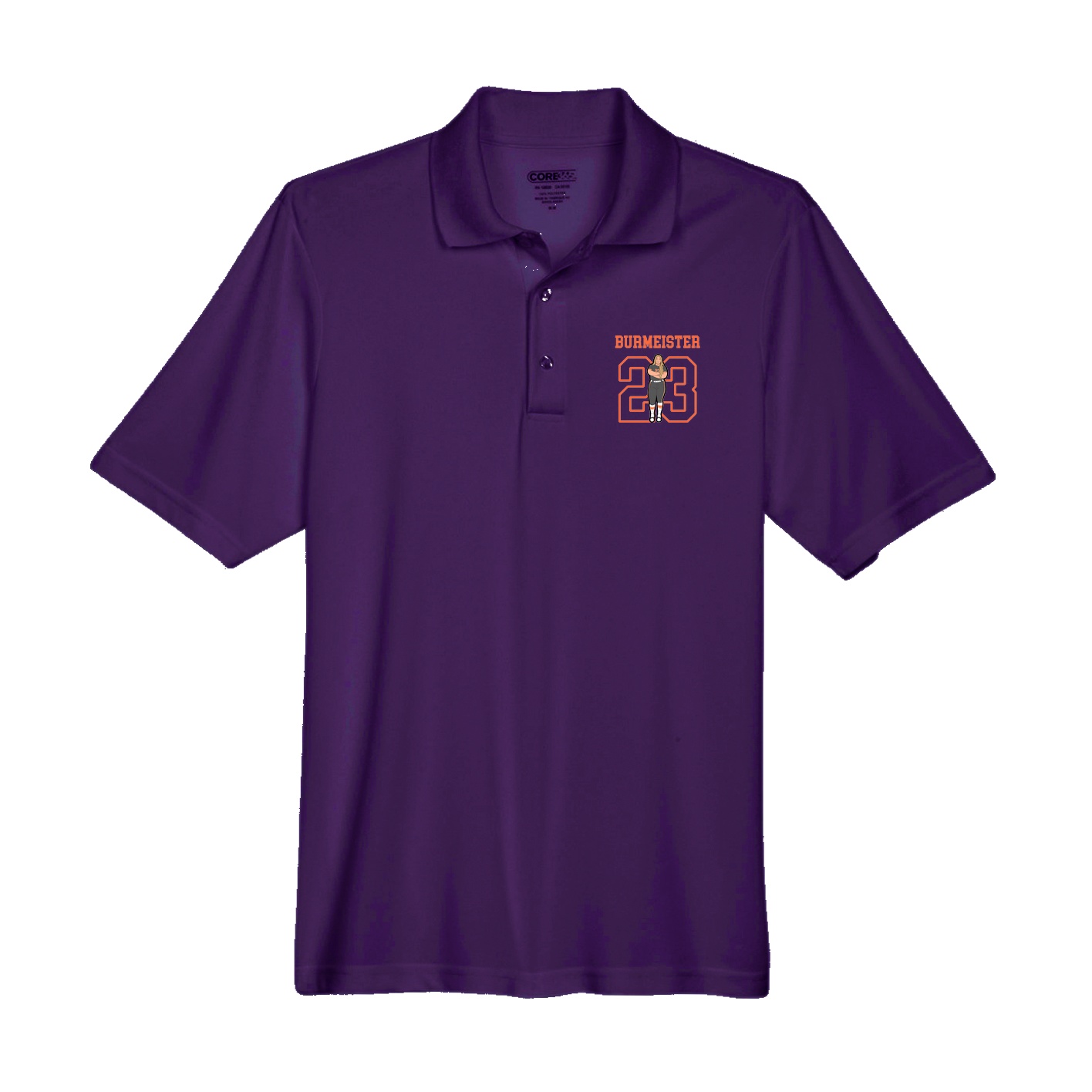 Performance Polo — Shirsey in Purple