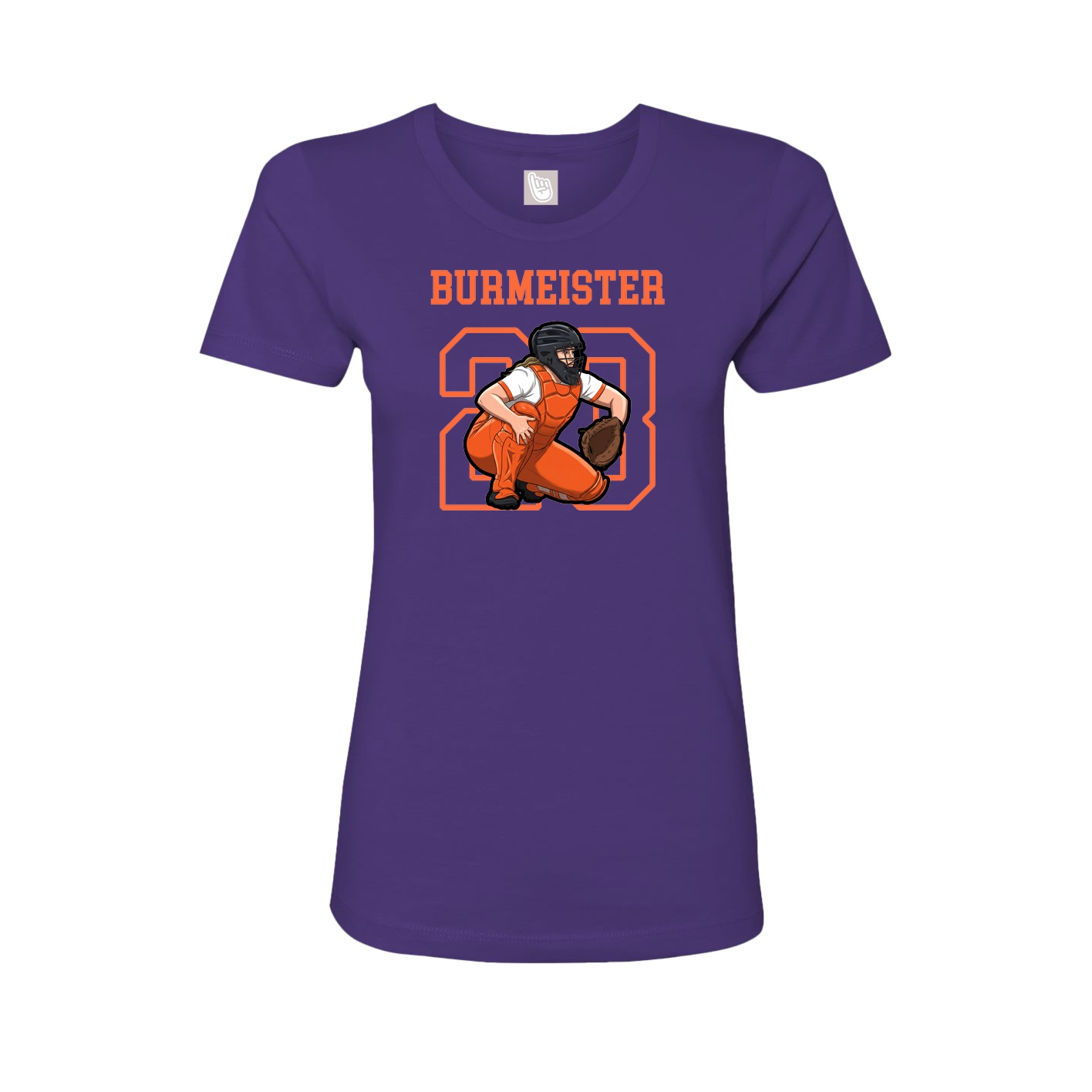 Fitted Women's Tee — Shirsey in Purple