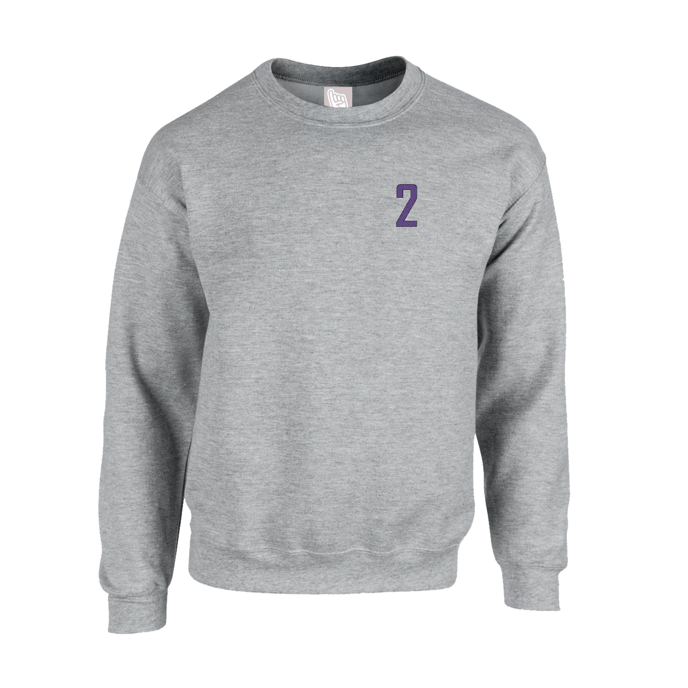Fleece Crew — Front Shirsy in Grey