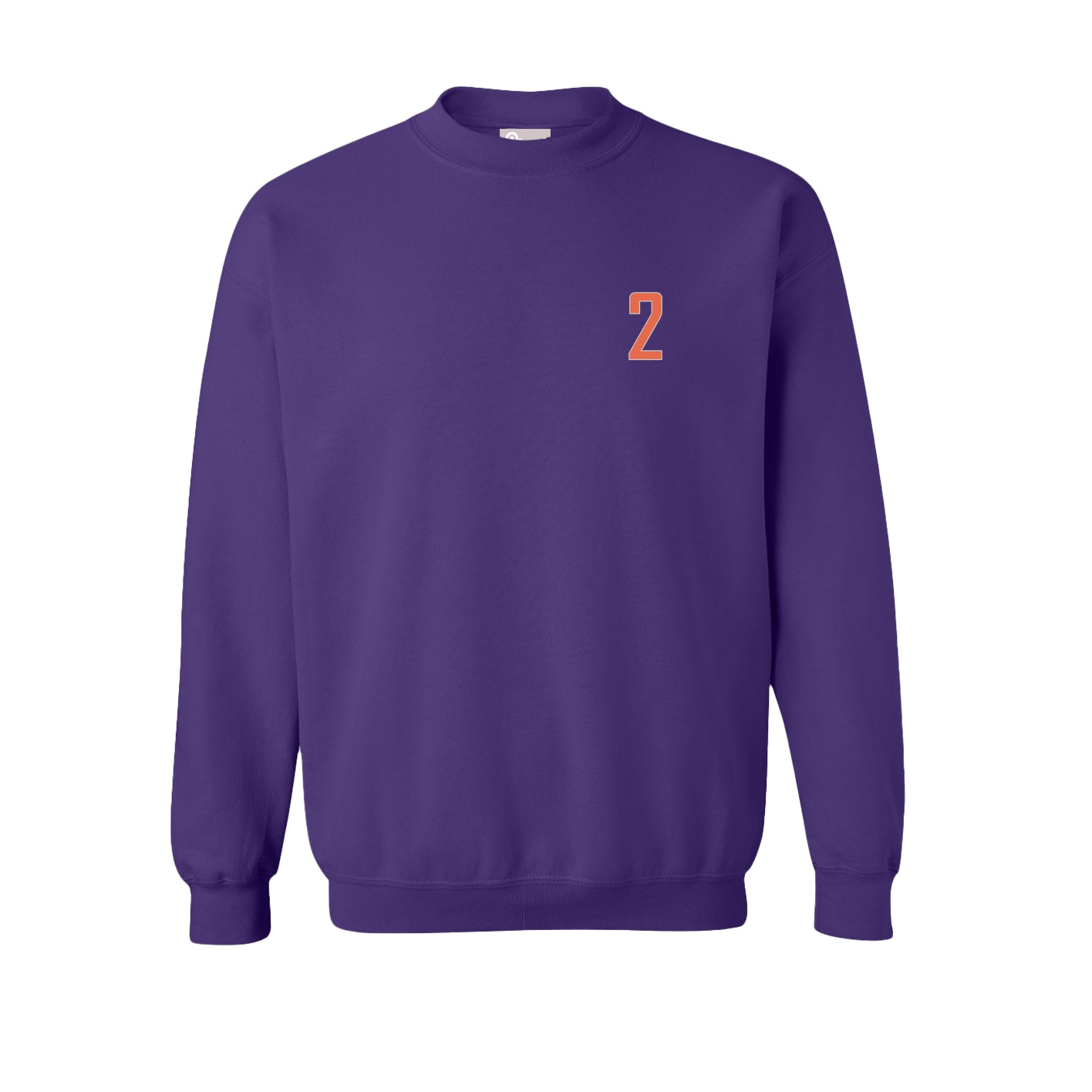 Fleece Crew — Front Shirsy in Purple