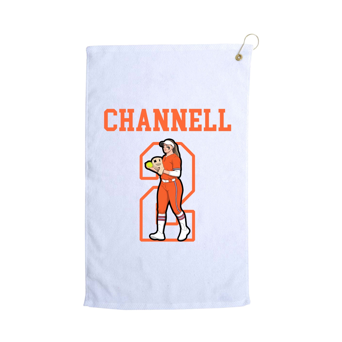 Golf Towel — Shirsey in White