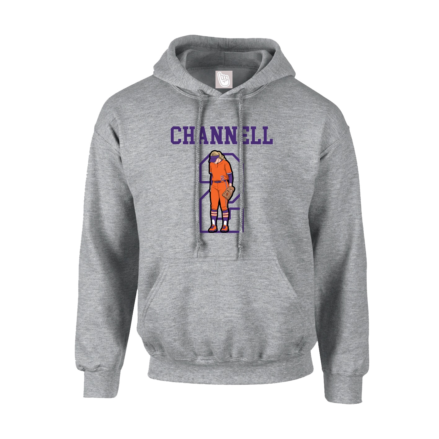 Hoodie — Shirsey in Grey