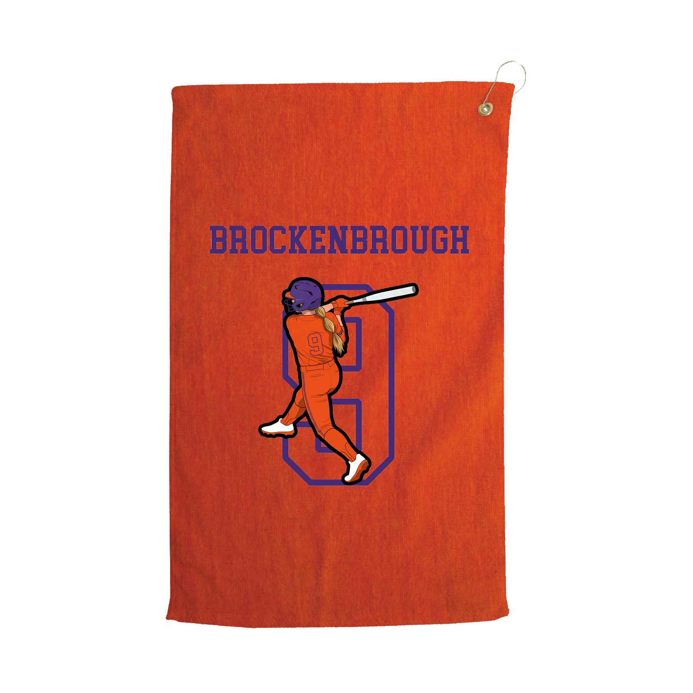 Golf Towel — Shirsey in Orange