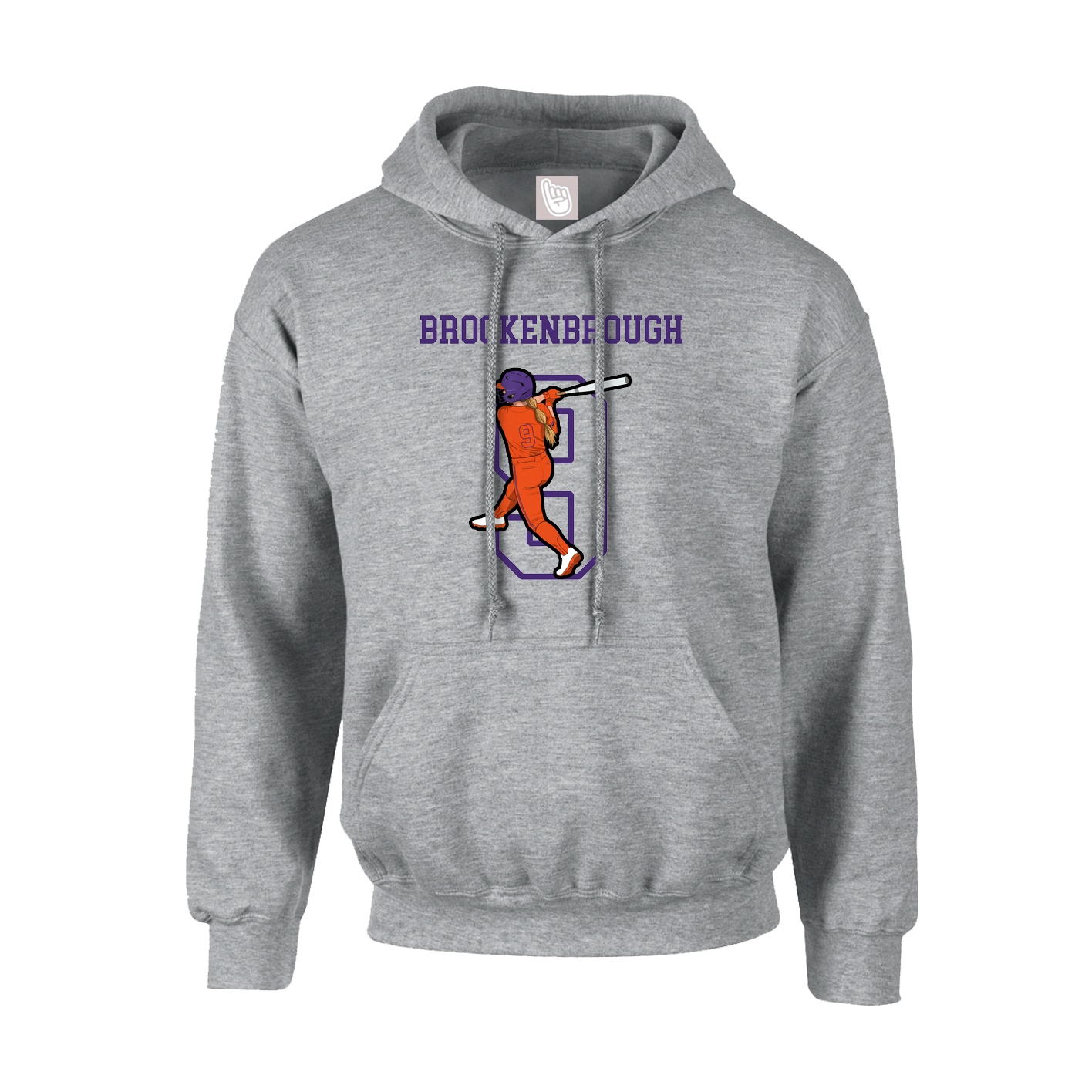 Hoodie — Shirsey in Grey