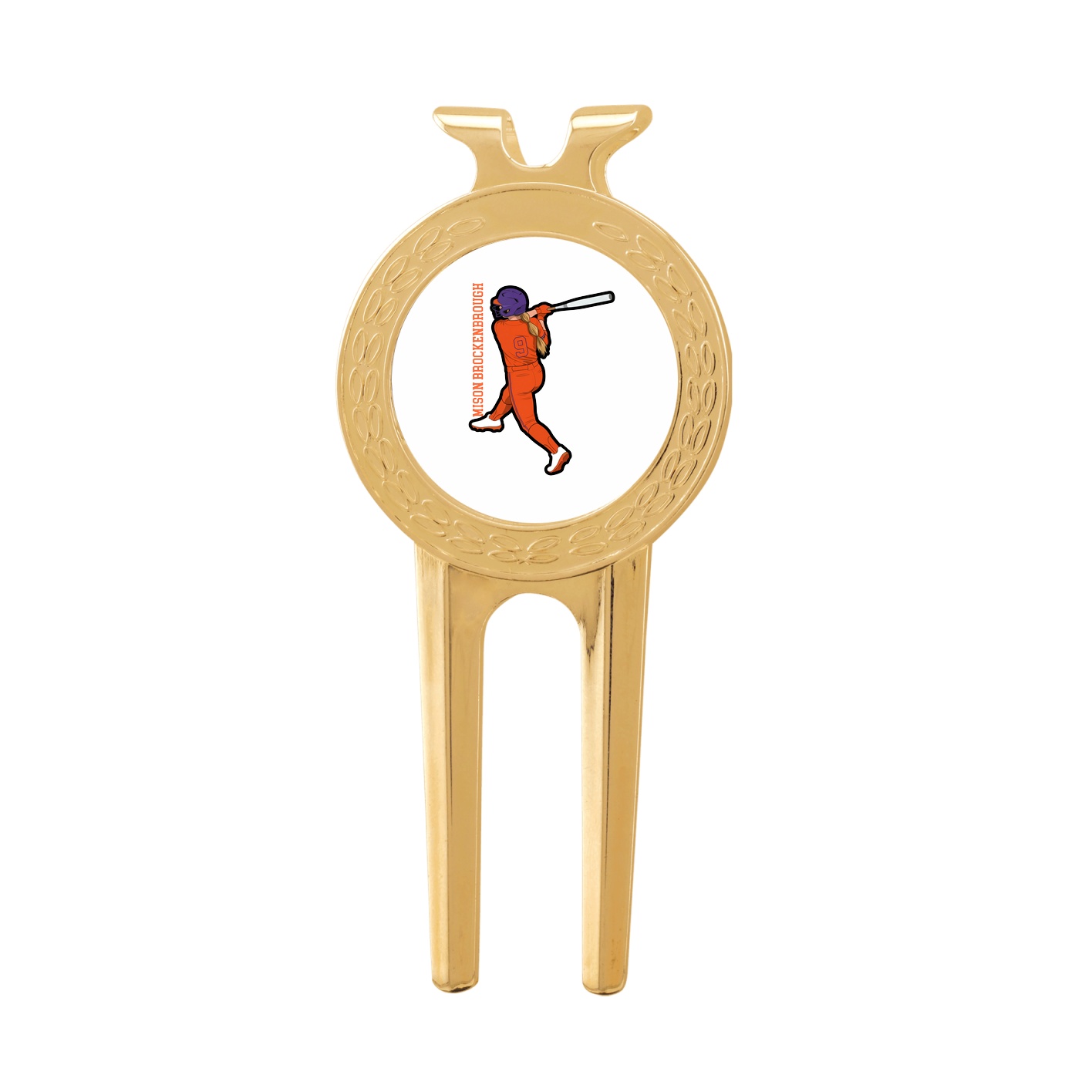Divot Tool with Ball Marker — Name Vertical in Classic