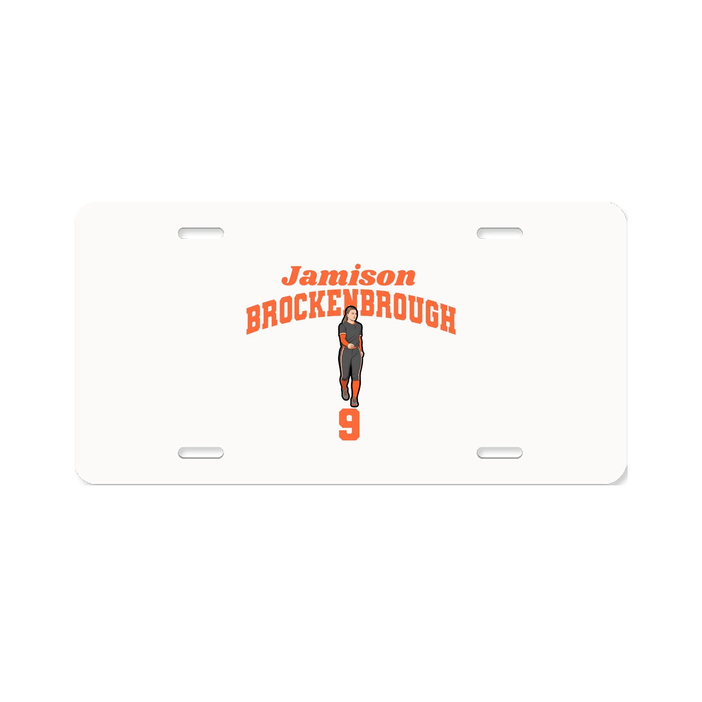 License Plate — Signature Arch in Classic