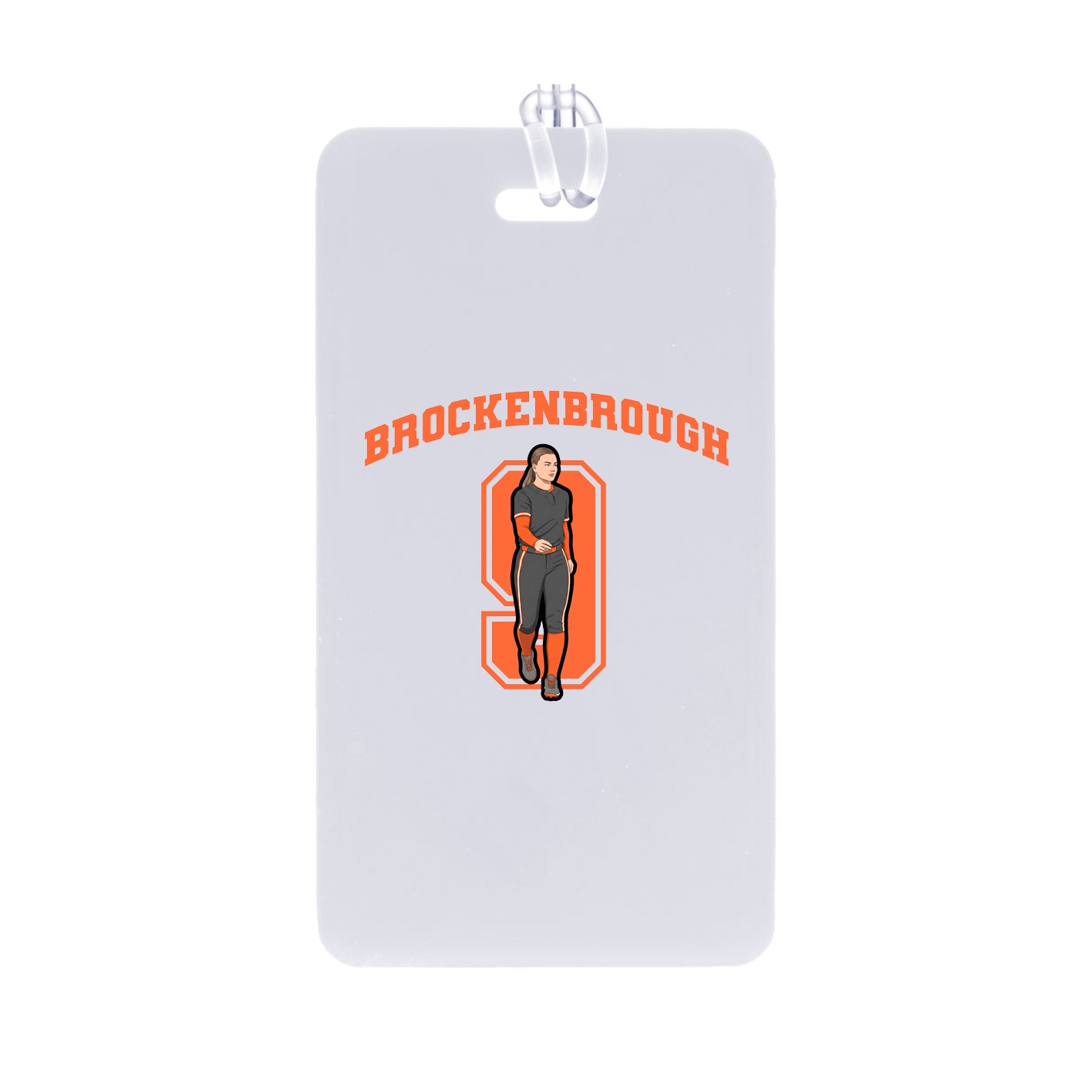 Bag Tag — Number in Classic