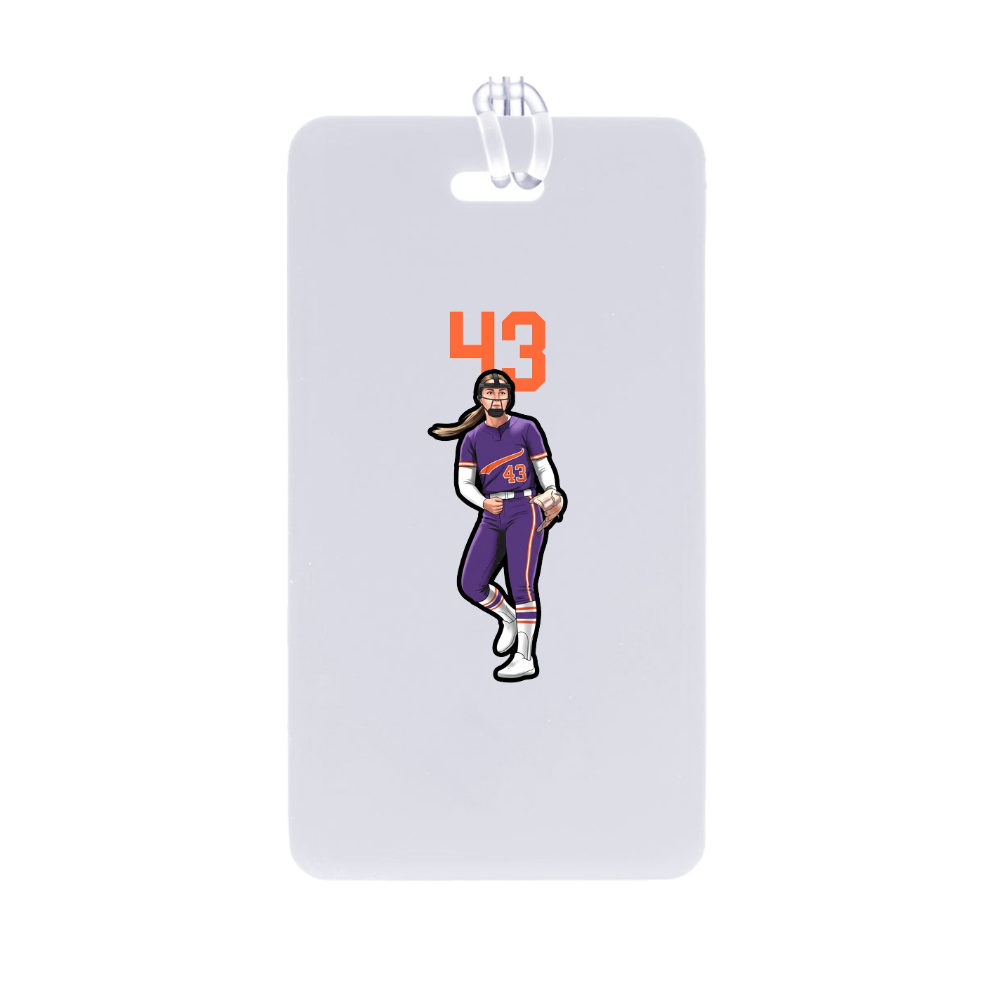 Bag Tag — Number Top in Classic