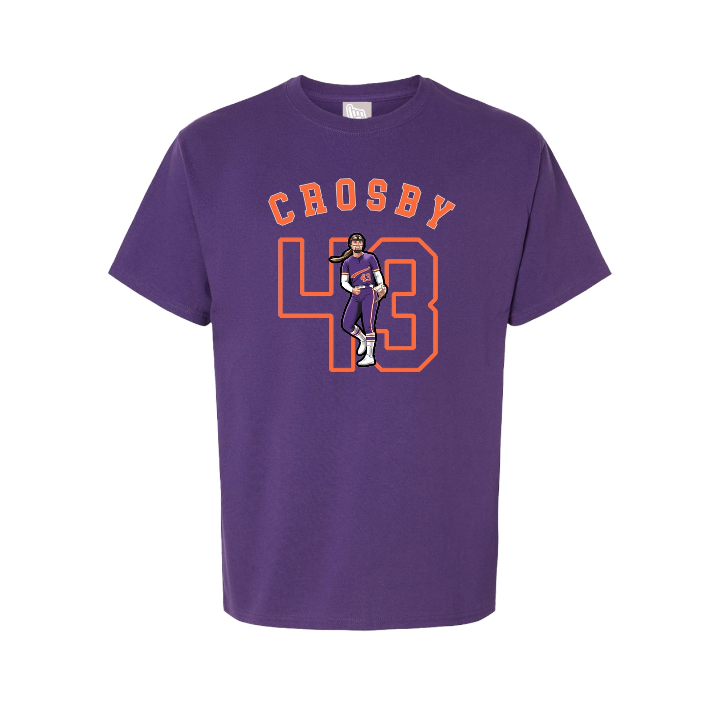 Youth Tee — Shirsey Arch in Purple