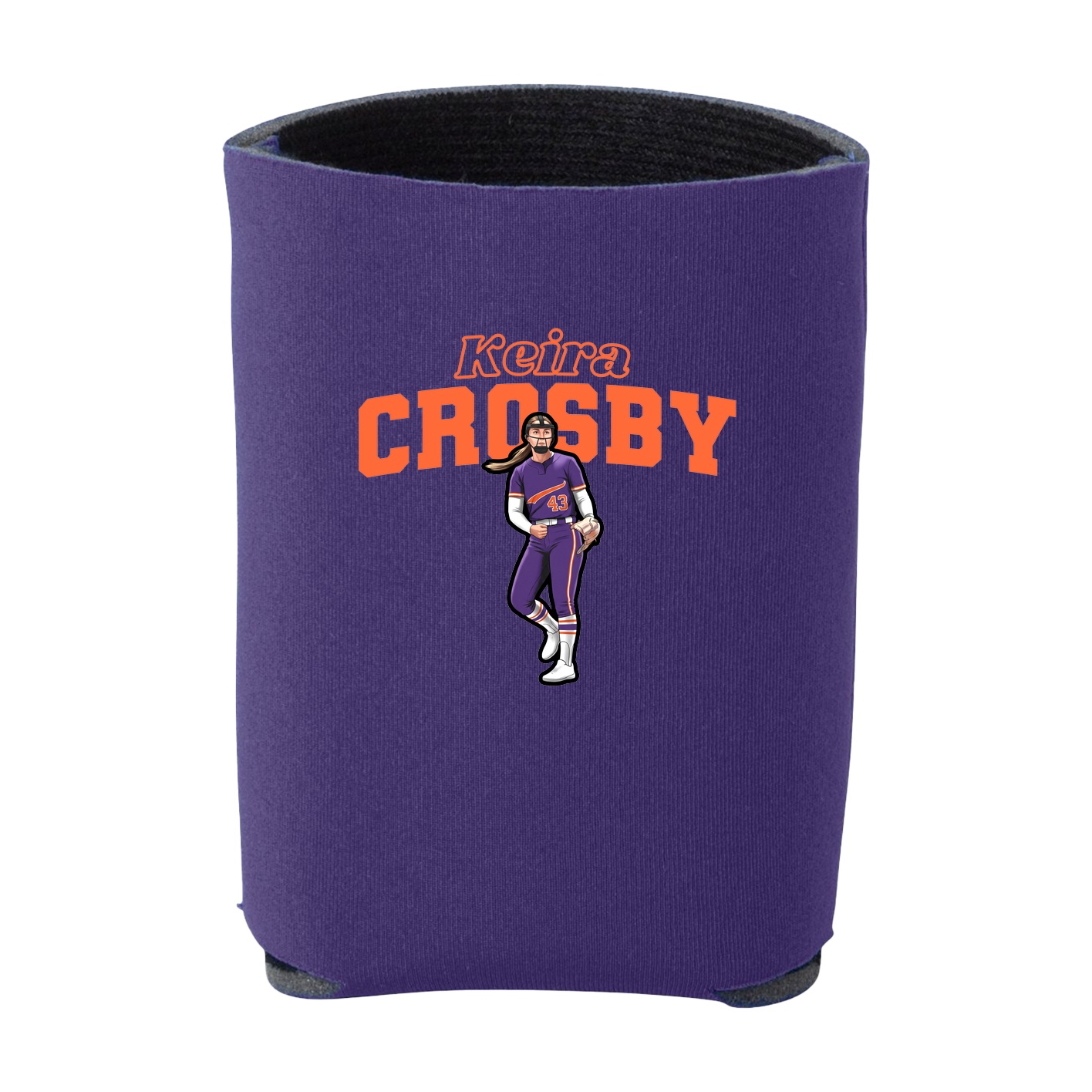 Can Holder — Name Arch in Purple