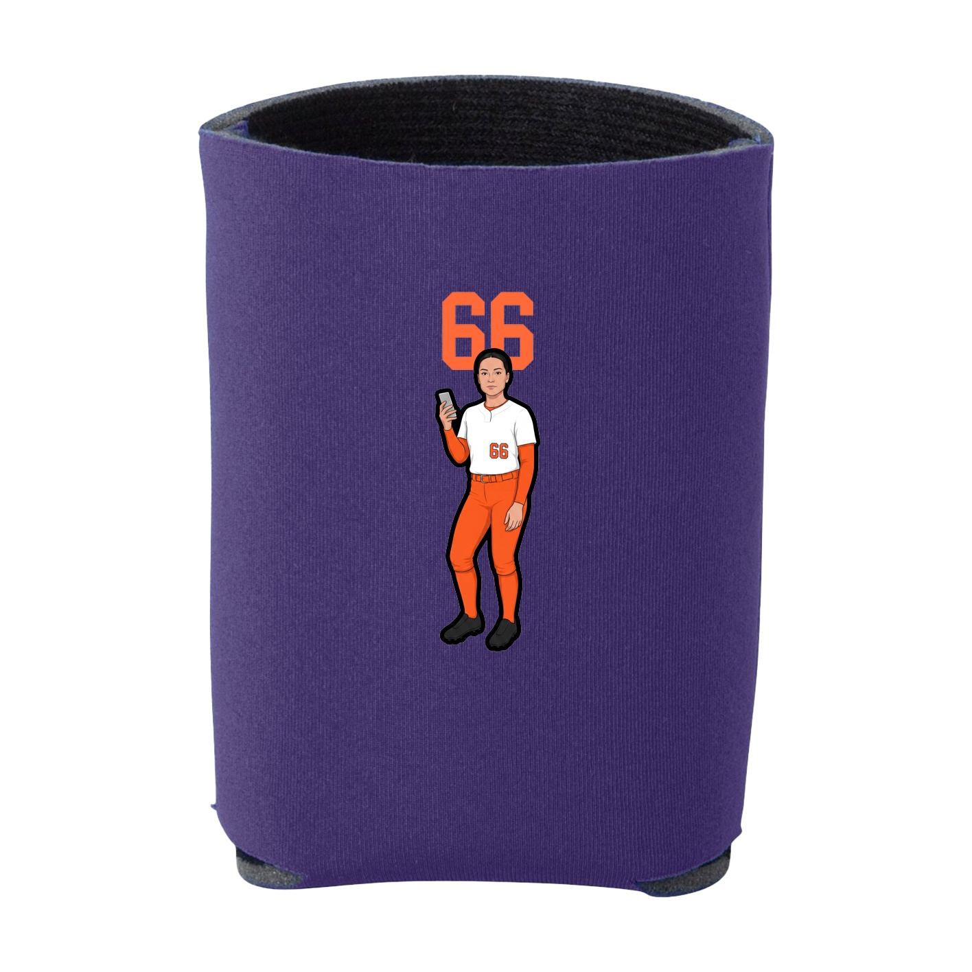 Can Holder — Number Top in Purple