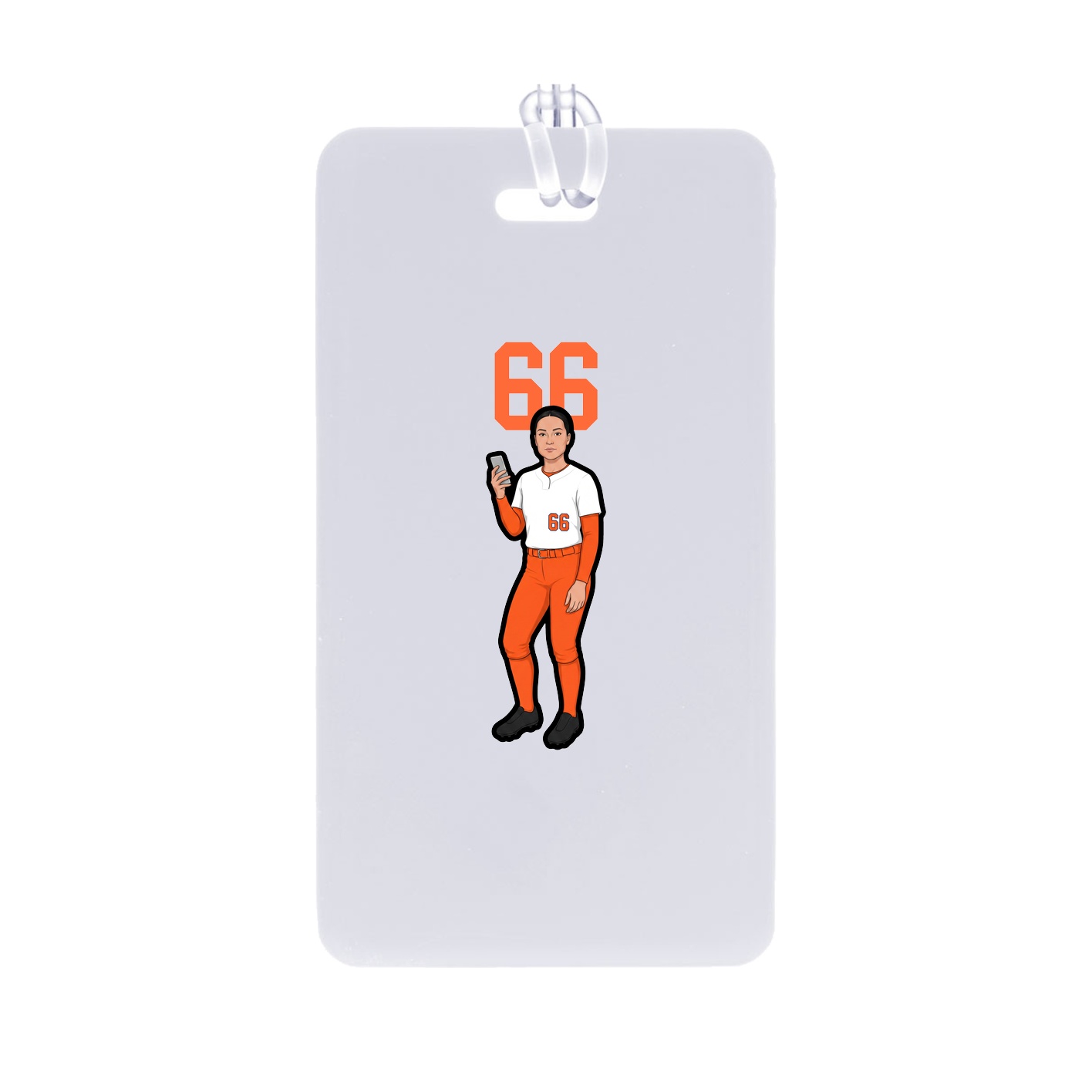 Bag Tag — Number Top in Classic