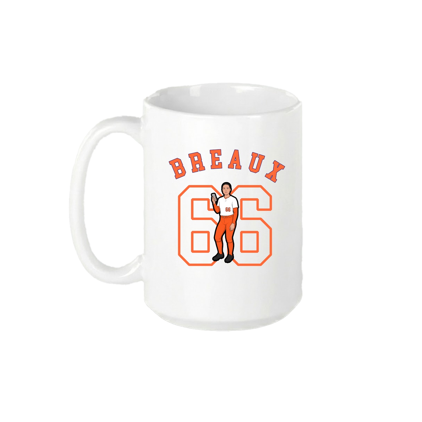 15oz Coffee Mug — Shirsey Arch in White