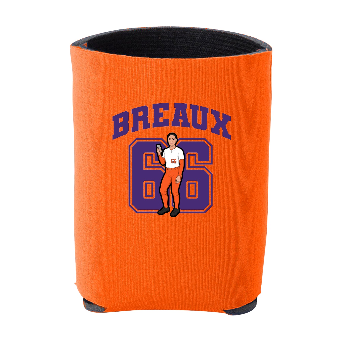 Can Holder — Number in Orange