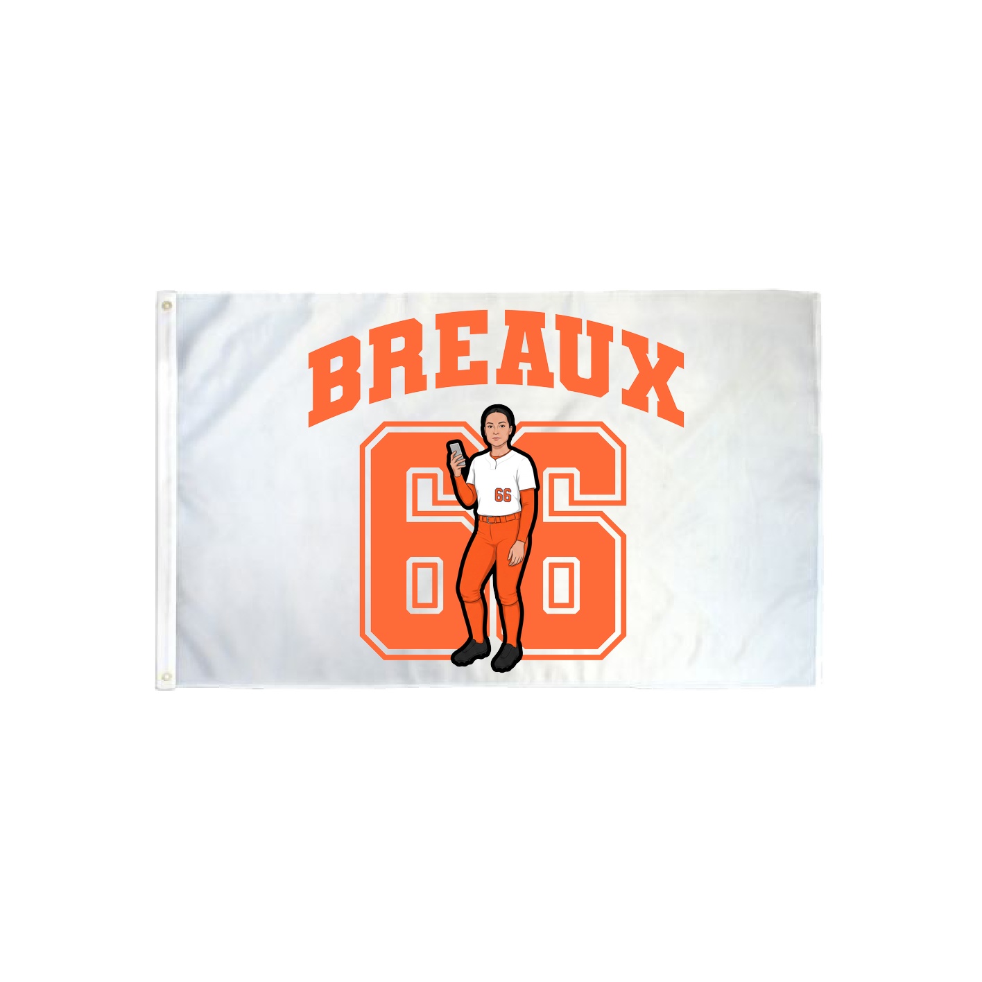3x5 Flag — Number in Classic