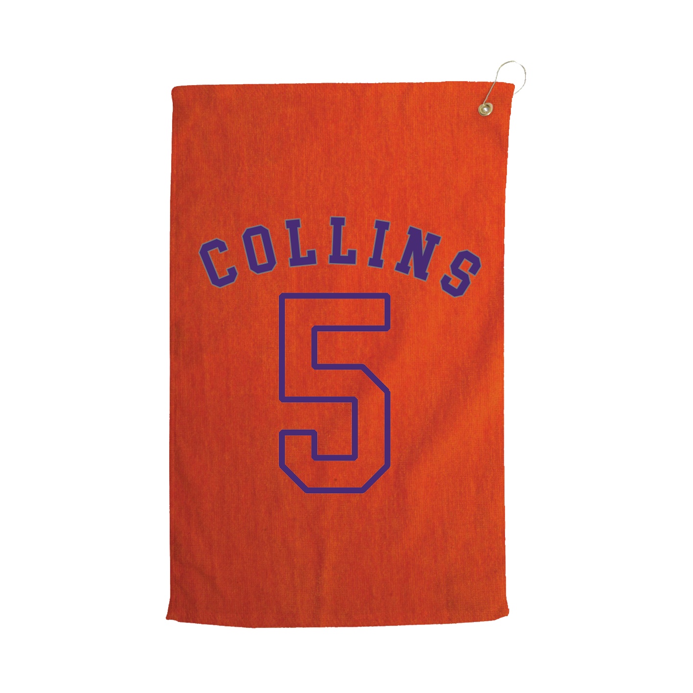 Golf Towel — Shirsey Arch in Orange