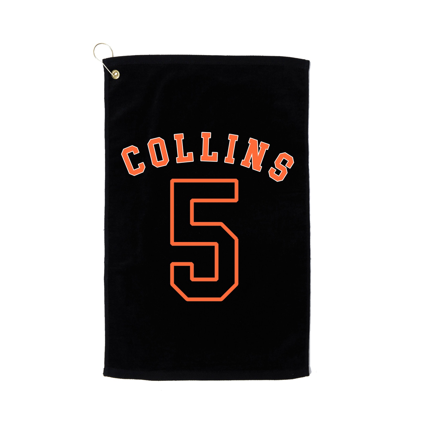 Golf Towel — Shirsey Arch in Black