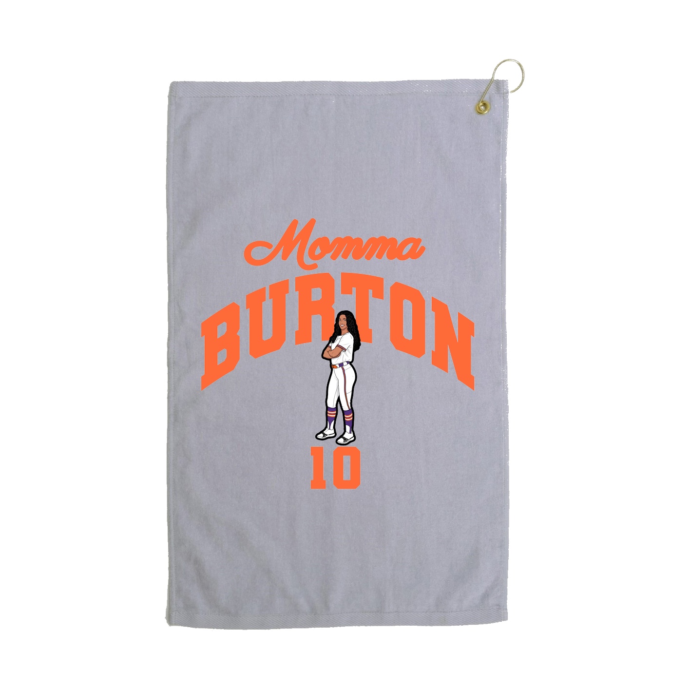 Golf Towel — Mothers Day Arch in Grey